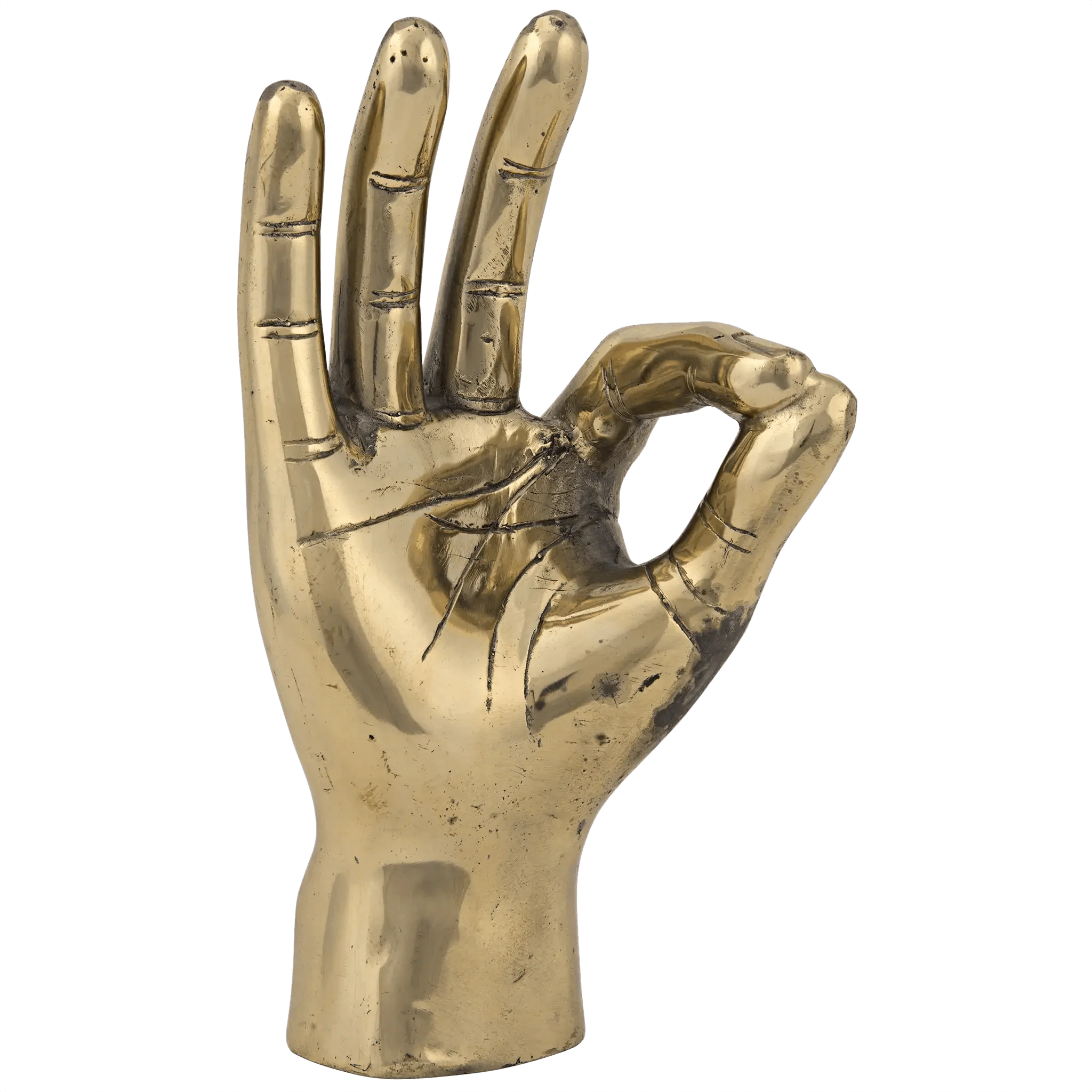 OK Sign, Brass - Frankwebs