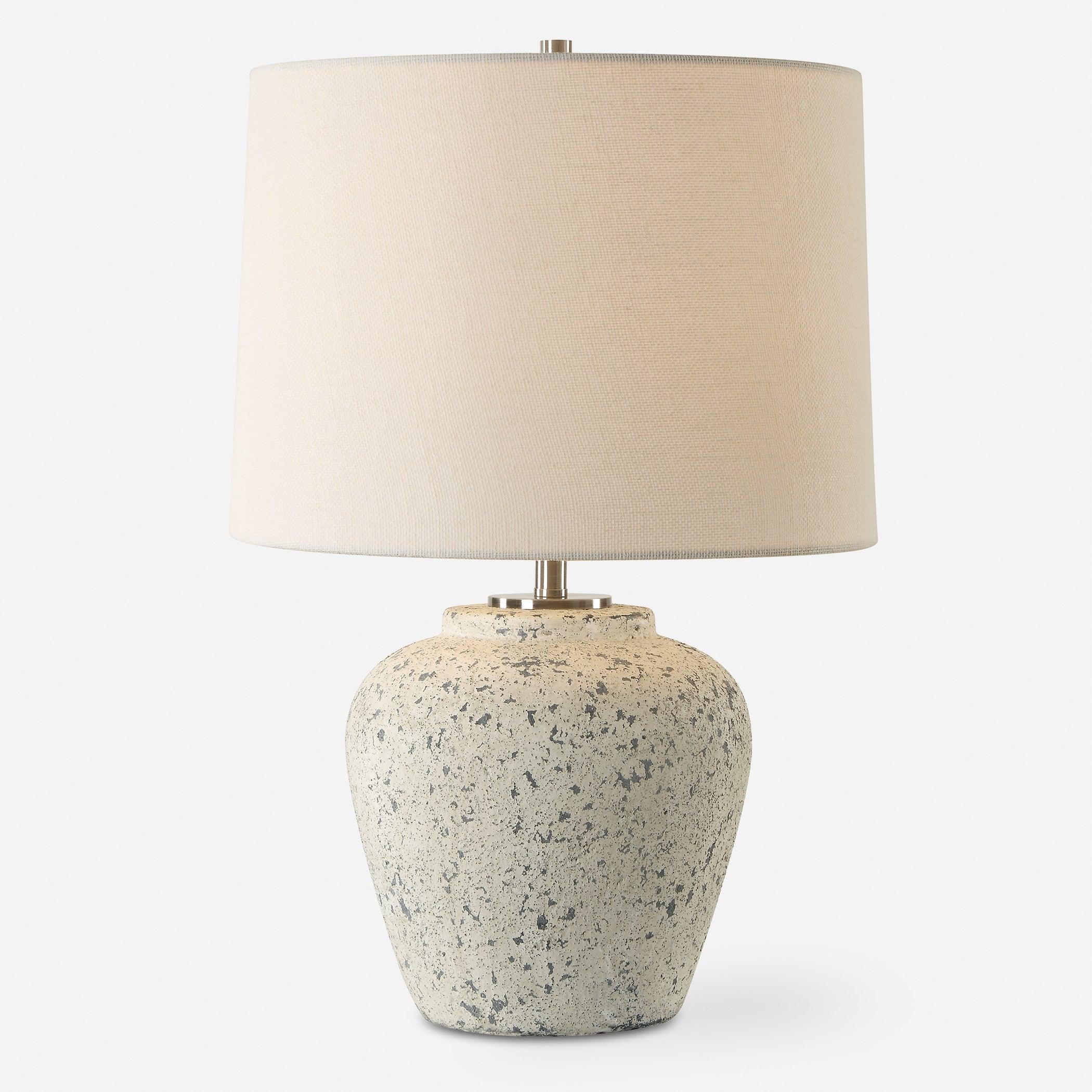 Rupture Aged Ivory Table Lamp - Frankwebs