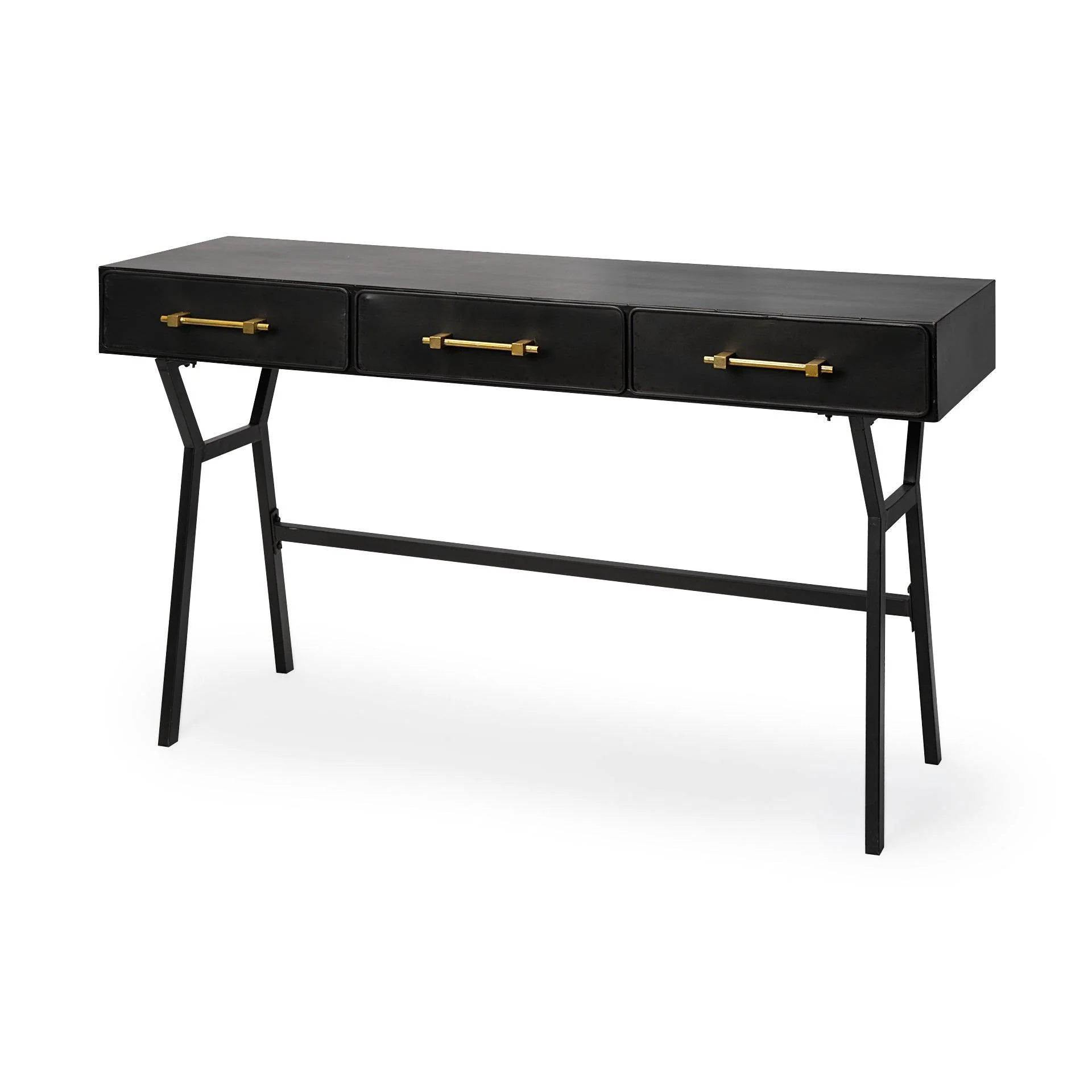 Vince 3 Drawer Office Desk - Frankwebs