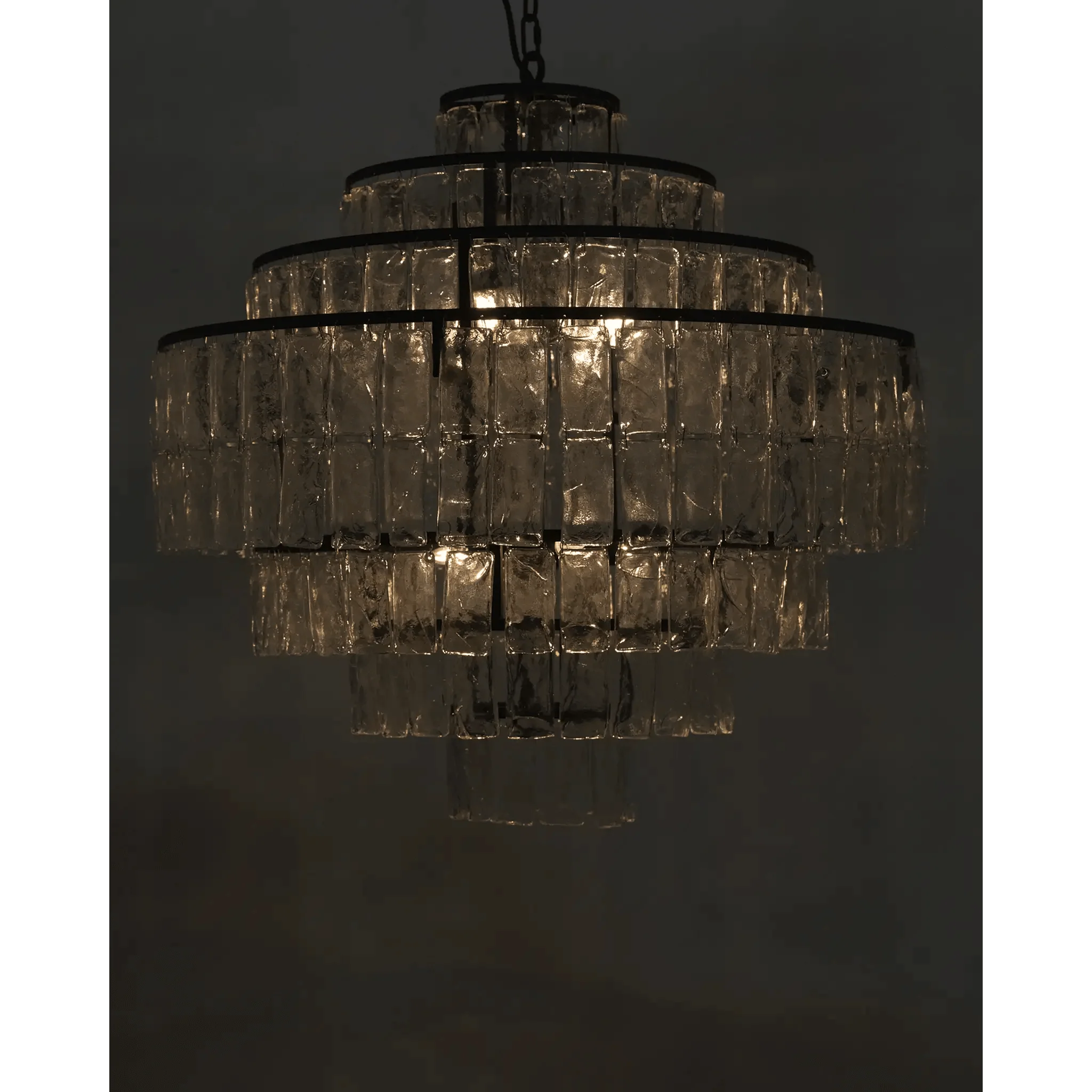 Satellite Chandelier, Black Steel - Frankwebs