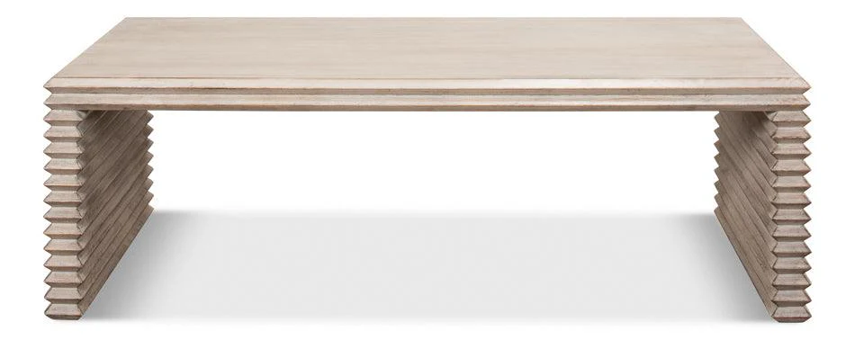 Stacked Cocktail Table - Stone Grey - Frankwebs