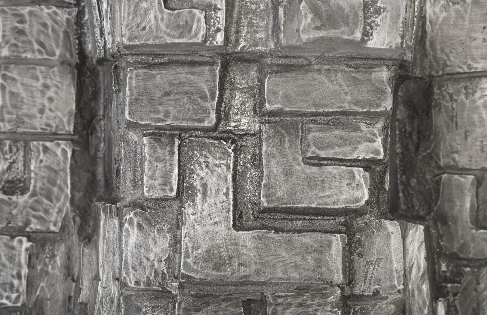 Puzzle Woman Sculpture, Black/Silver, Aluminum - Frankwebs