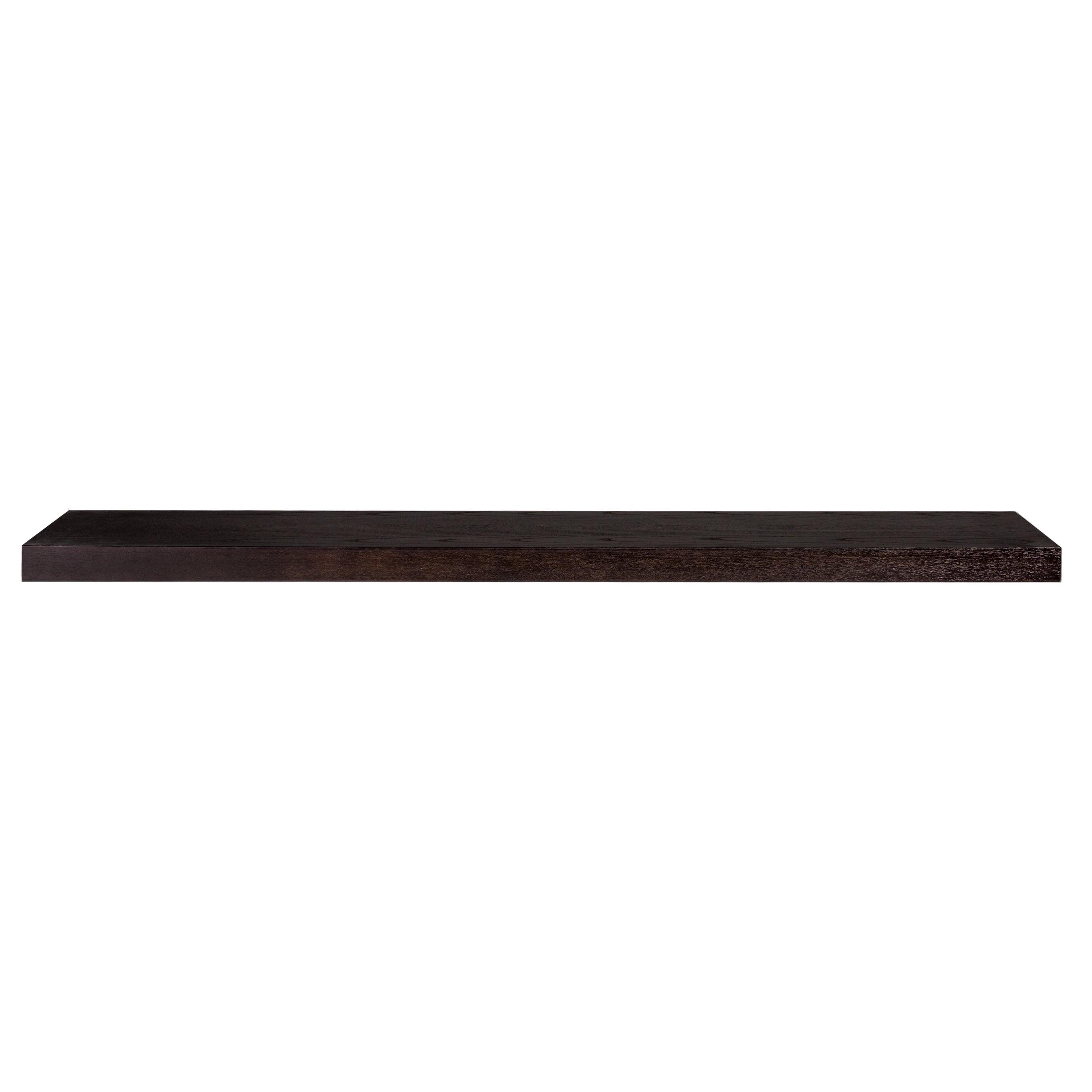 BARNEY FLOATING SHELF/SHELVING IN WENGE - Frankwebs