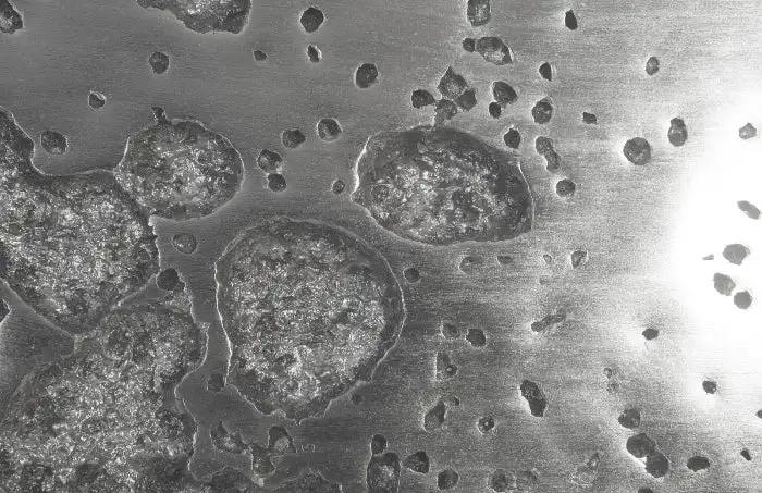 SPLOTCH DENSE SILVER WALL ART - Frankwebs