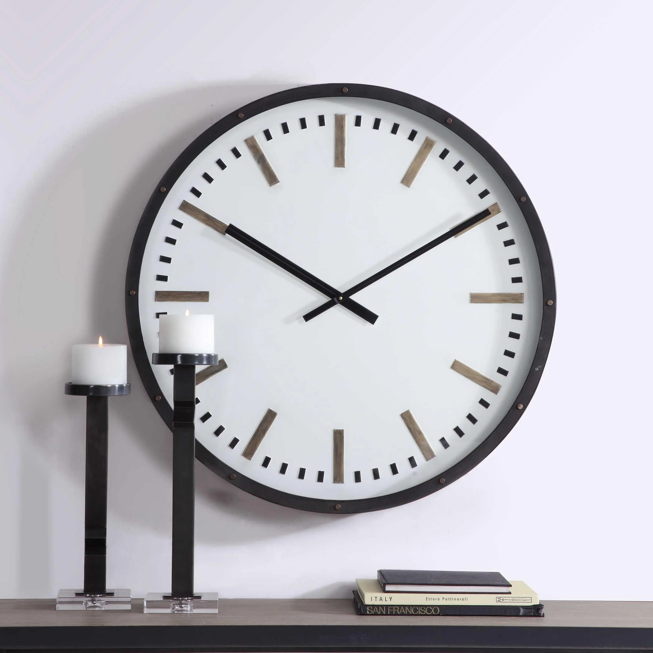 FLEMING LARGE WALL CLOCK - Frankwebs