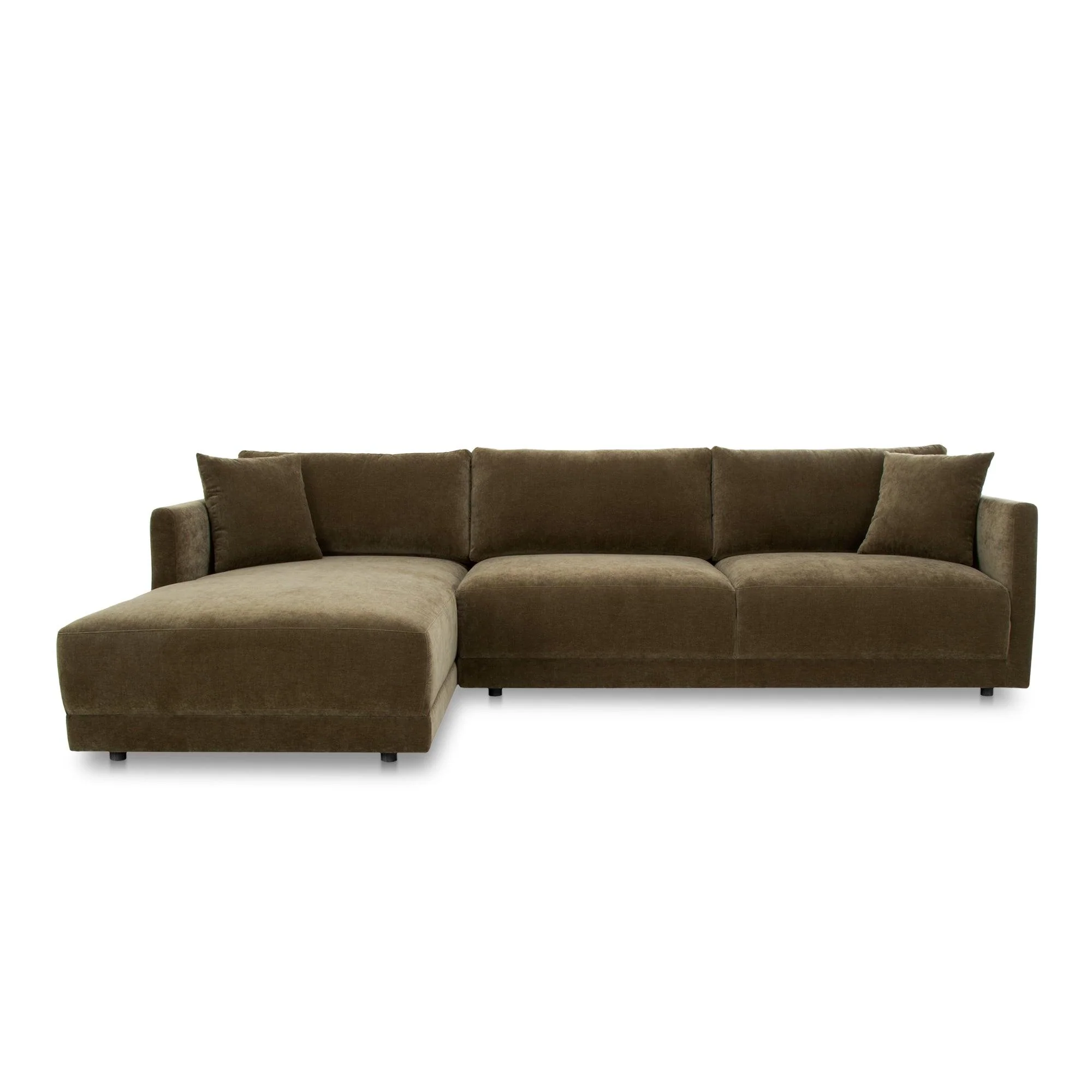Bryn Sectional Cedar Green Left - Frankwebs