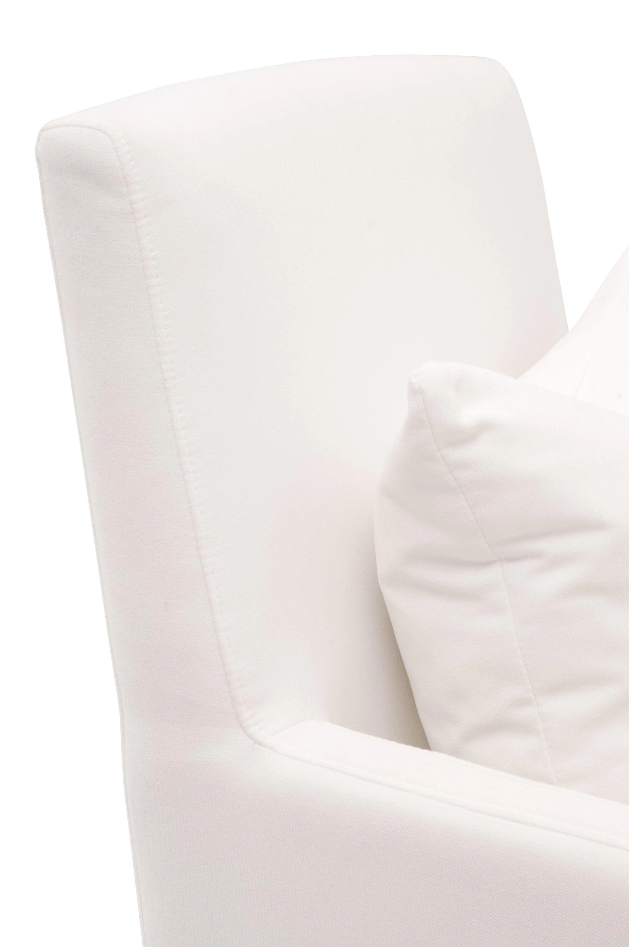 Shelter Slipcover Arm Chair with Casters - Frankwebs