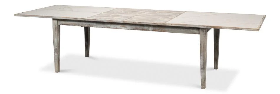 Vince Dining Table - Grey Oak - Frankwebs