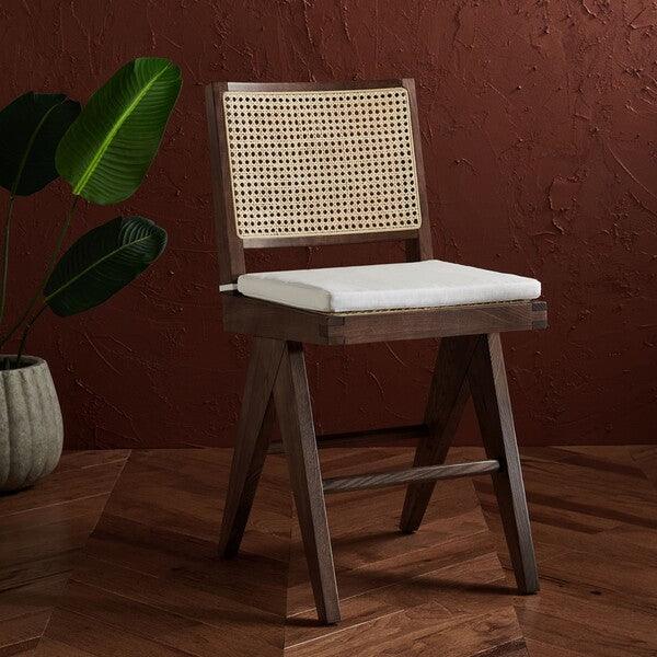 COLETTE RATTAN COUNTER STOOL - Frankwebs