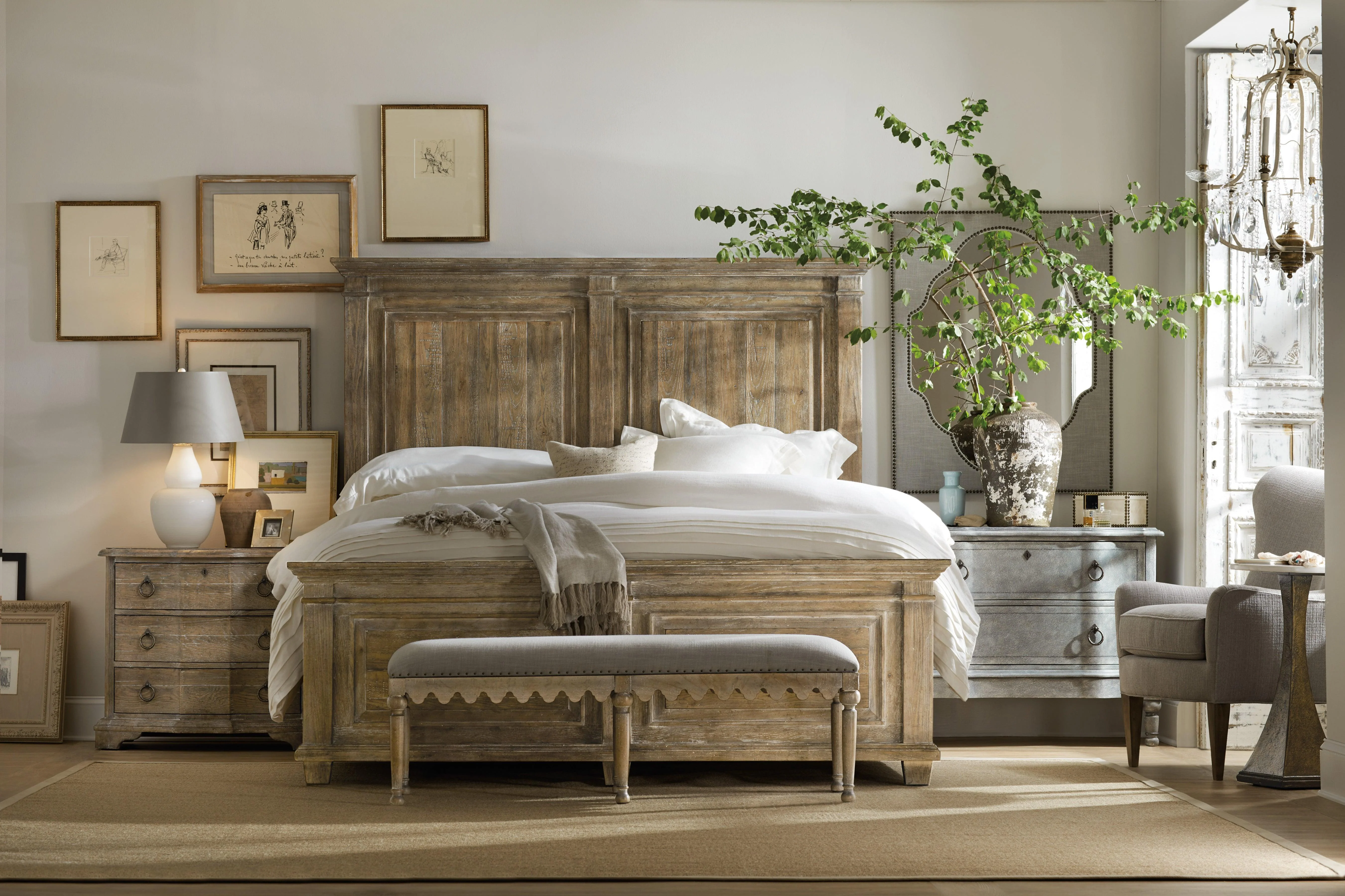 Boheme Laurier Panel Bed - Frankwebs