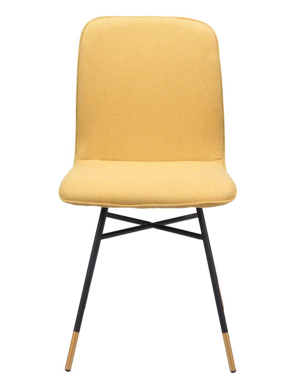 Var Dining Chair (Set of 2) Yellow - Frankwebs