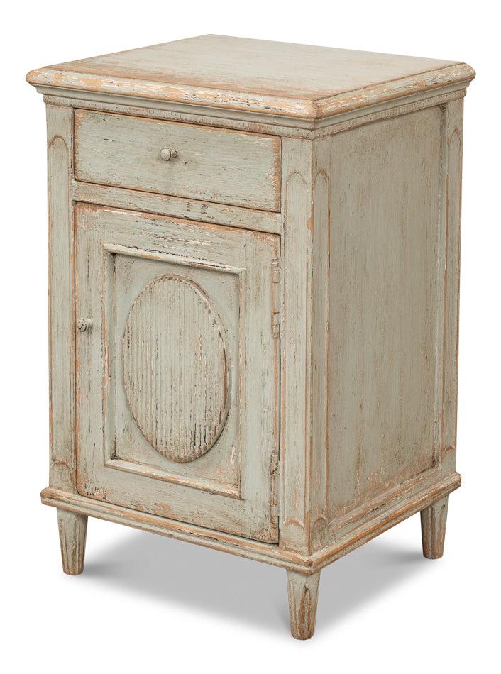 Ribbon One Door Commode - Sage - Frankwebs