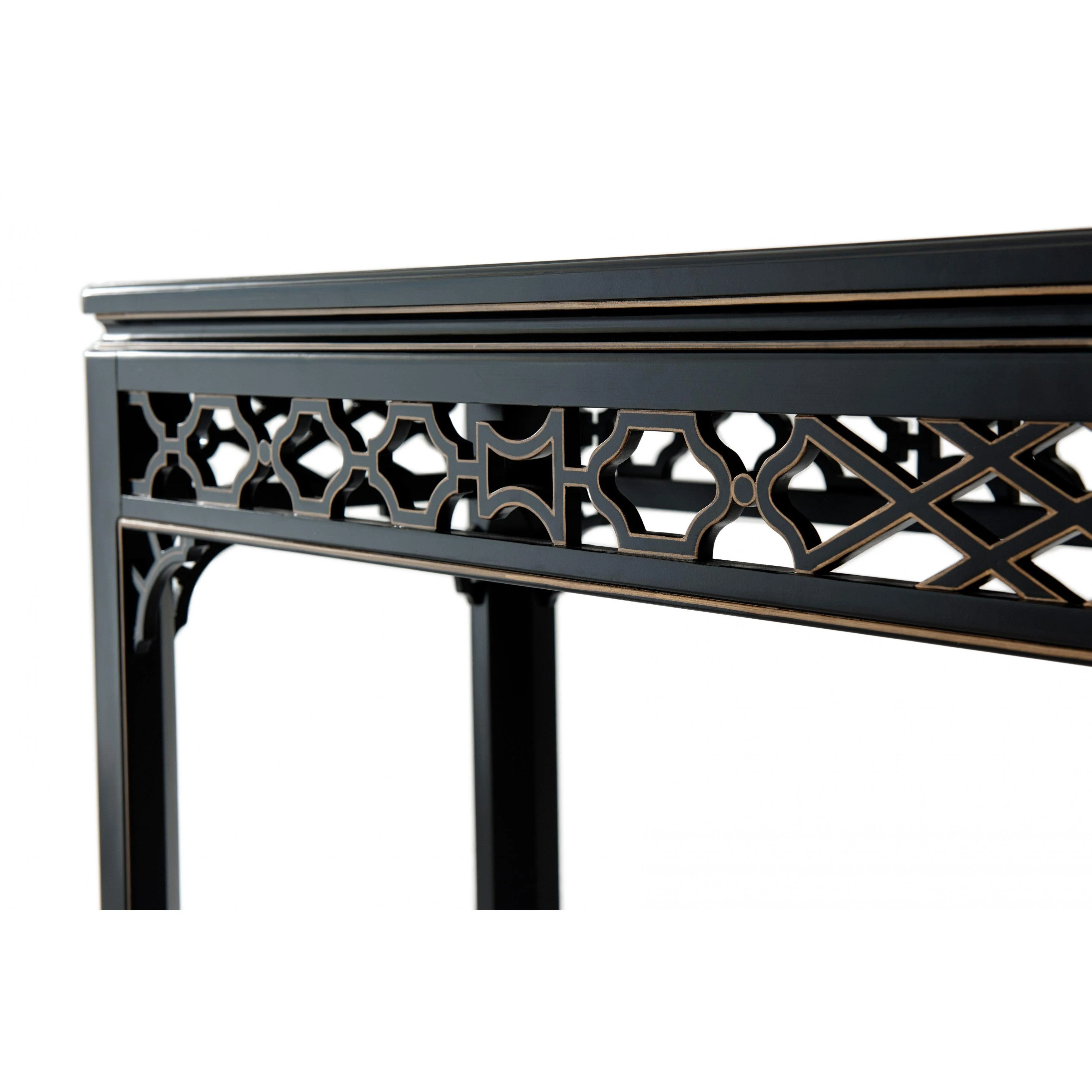 Long Hall Burl Console Table - Frankwebs