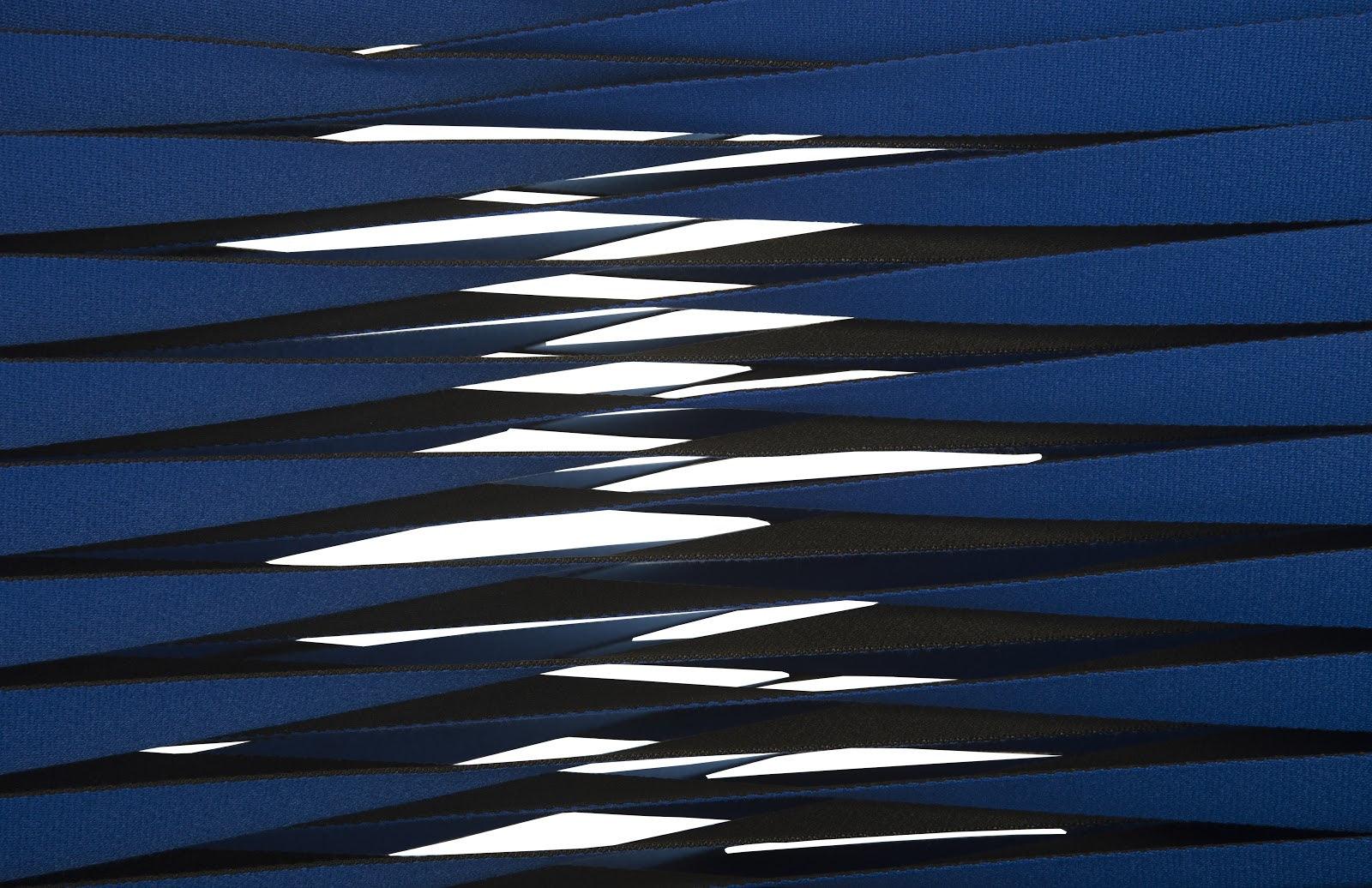 Seat Belt Rocking Chair, Blue/Black - Frankwebs