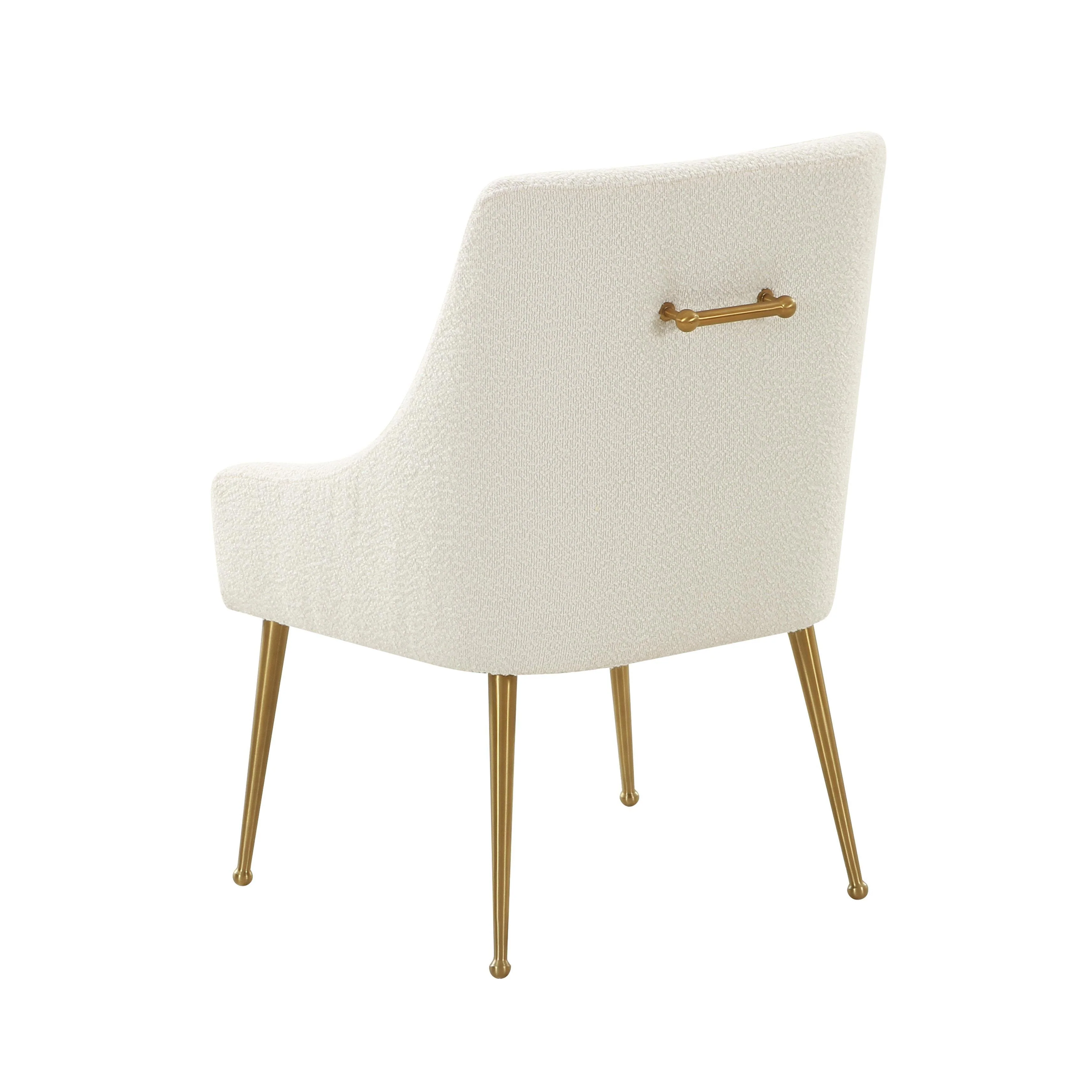 Beatrix Cream Boucle Side Chair - Frankwebs