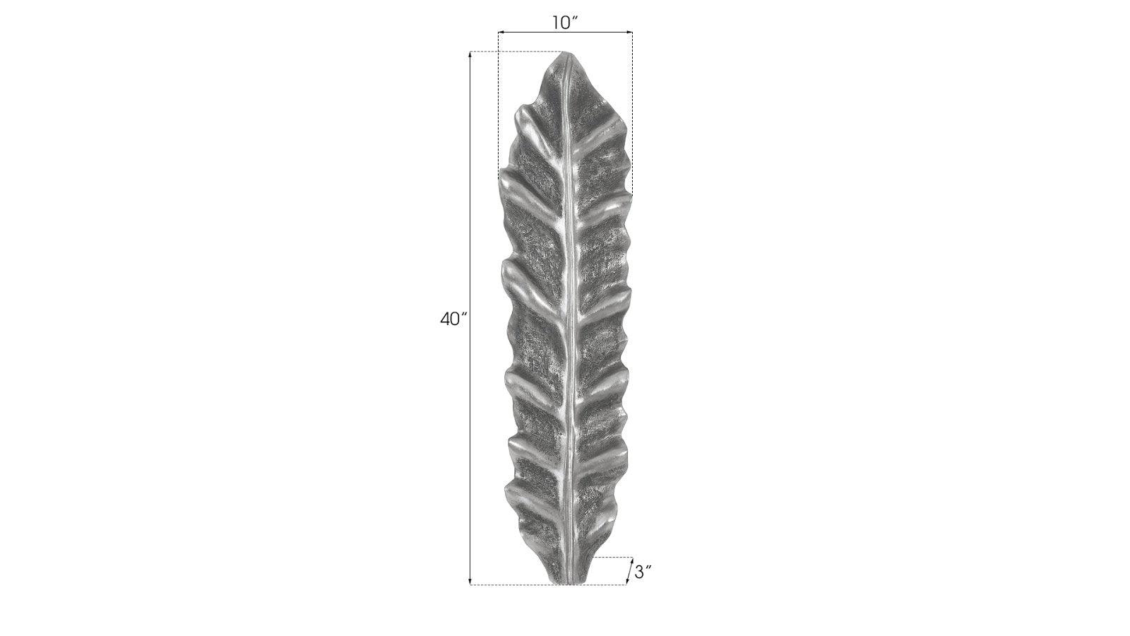 Petiole Wall Leaf, Silver, MD, Version A - Frankwebs