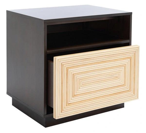 STASSIE 1 DRAWER CANE NIGHTSTAND - Frankwebs