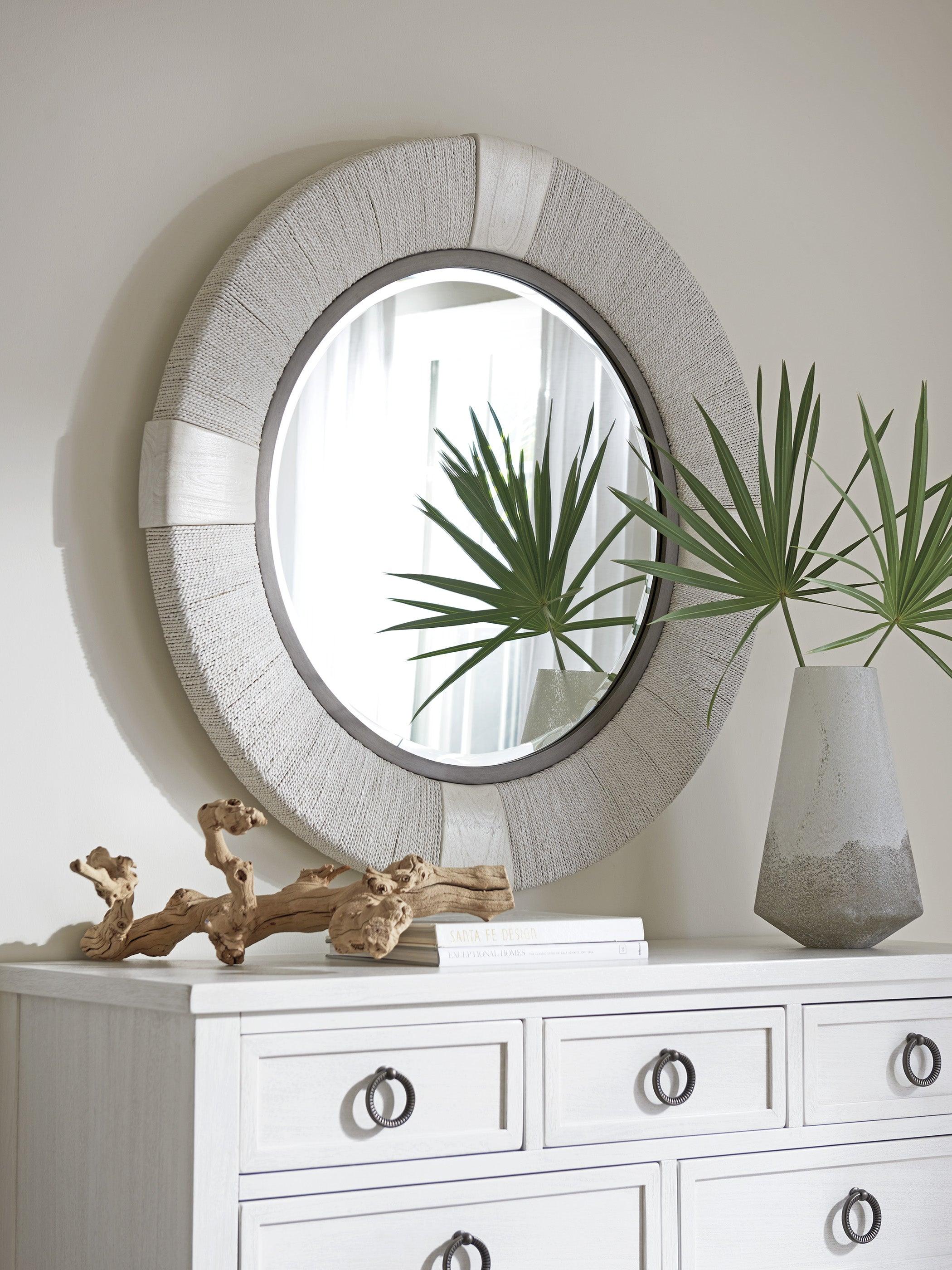 Ocean Breeze Seacroft Round Mirror - Frankwebs