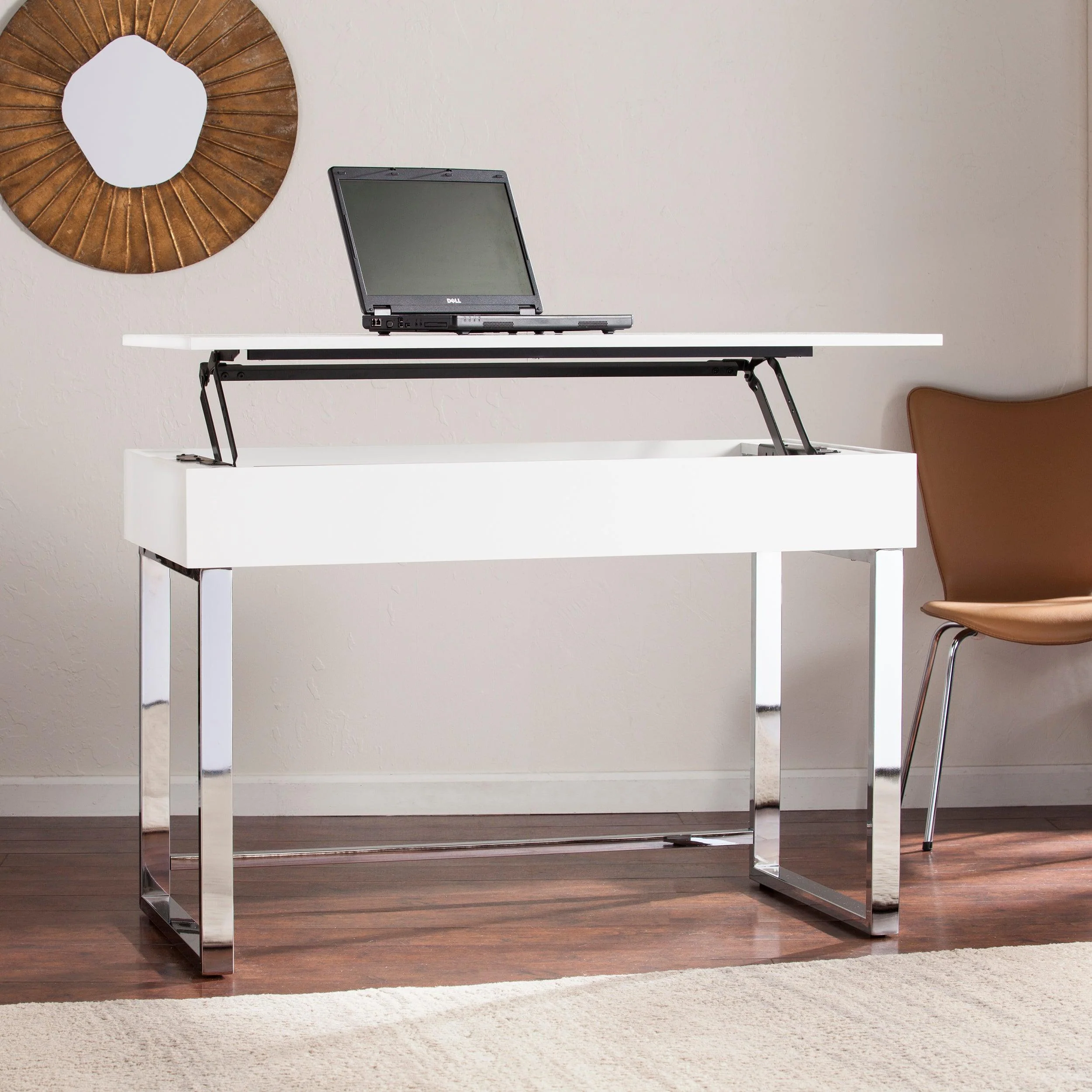 Inman Adjustable Height Sit-Stand Desk - Frankwebs