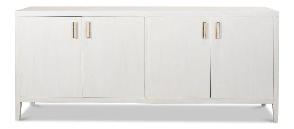 Blanco 4 Door Buffet - Cortina White - Frankwebs