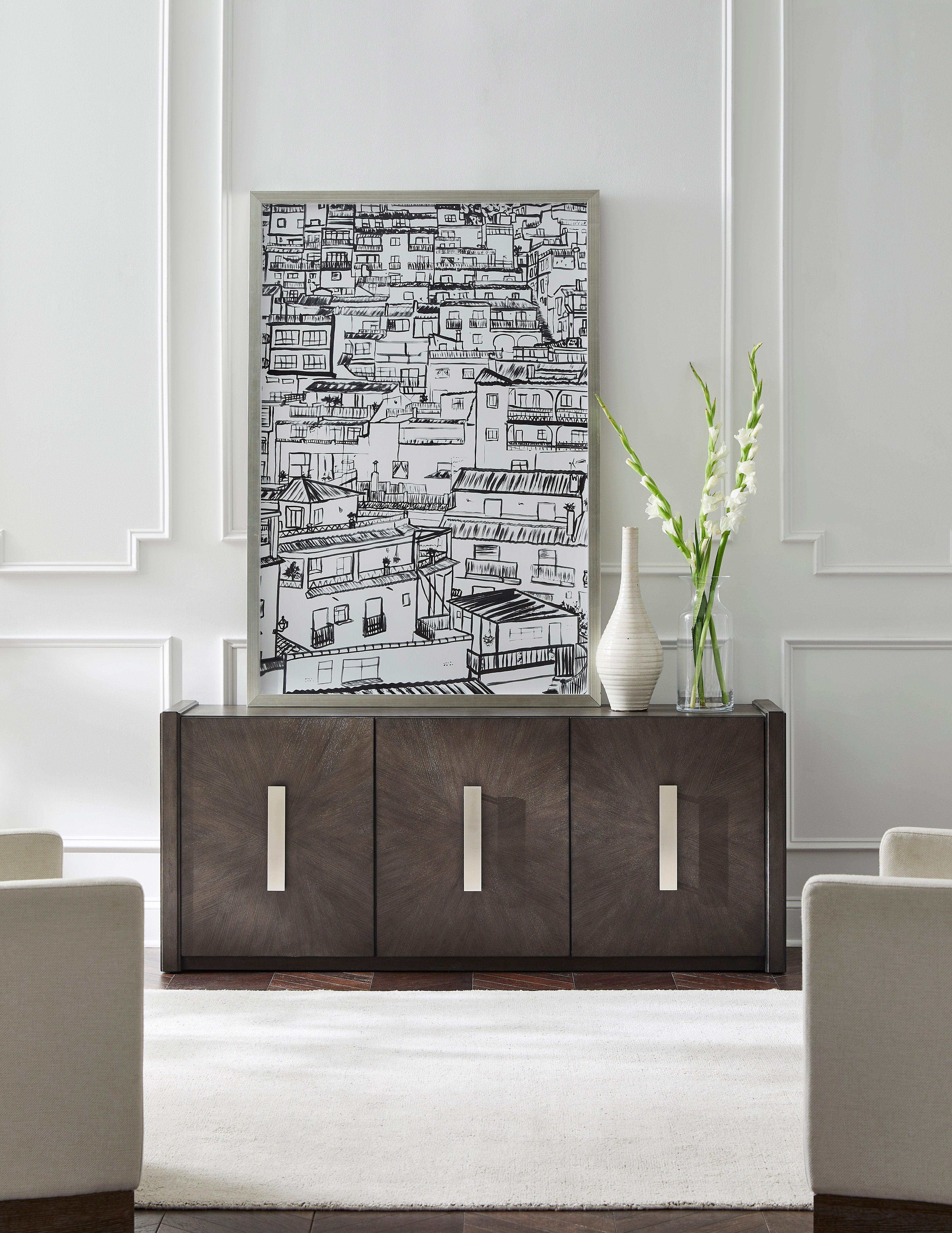 3-Door Credenza with Shelves - Frankwebs