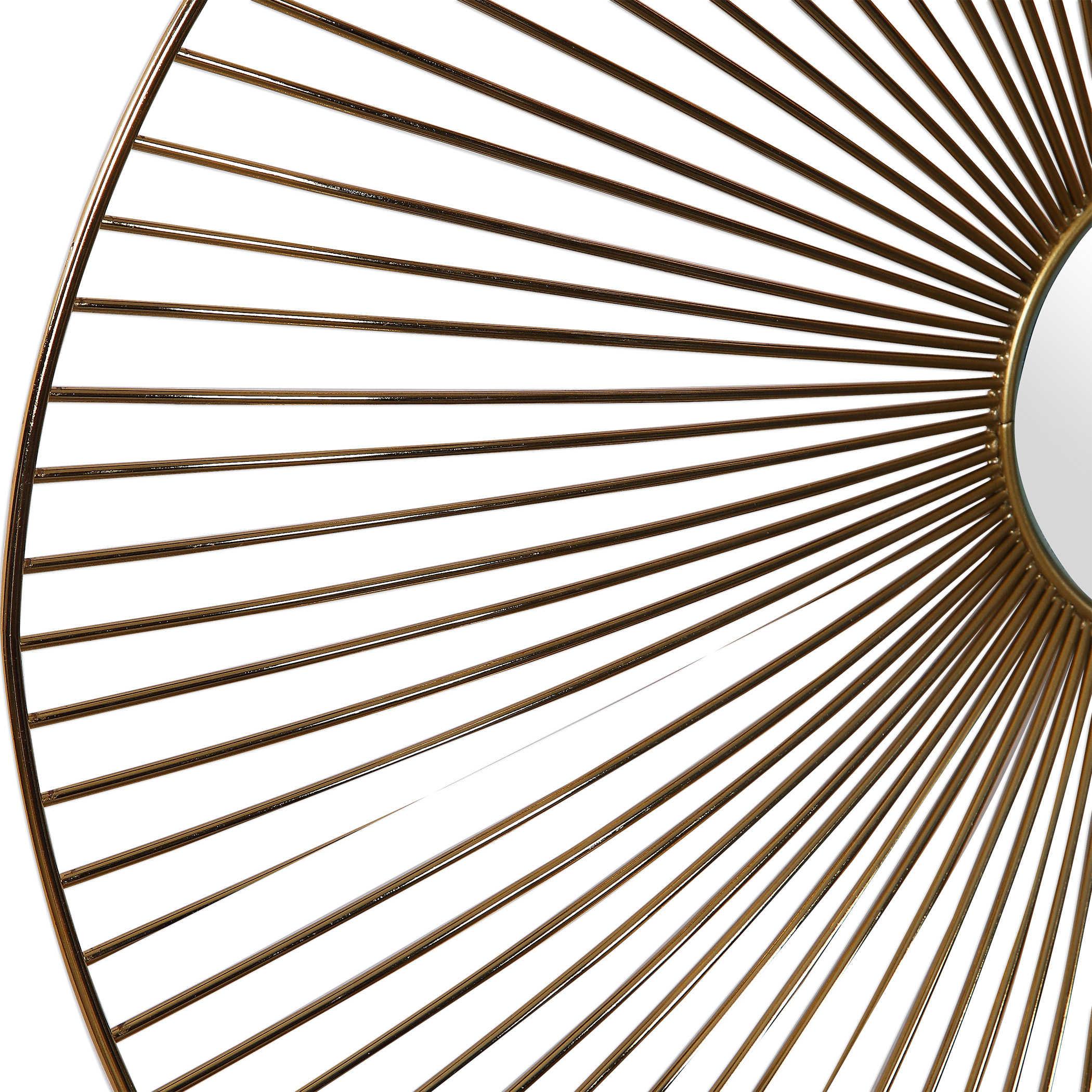 AVARIE GOLD METAL WALL ART SET/3 - Frankwebs