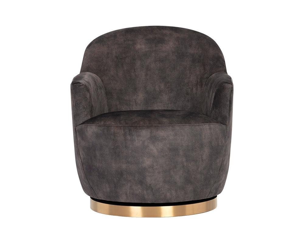 Casey Swivel Lounge Chair - Frankwebs