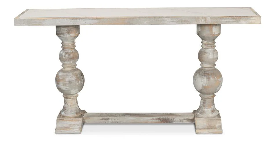 Stacy Double Pedestal Console - Frankwebs