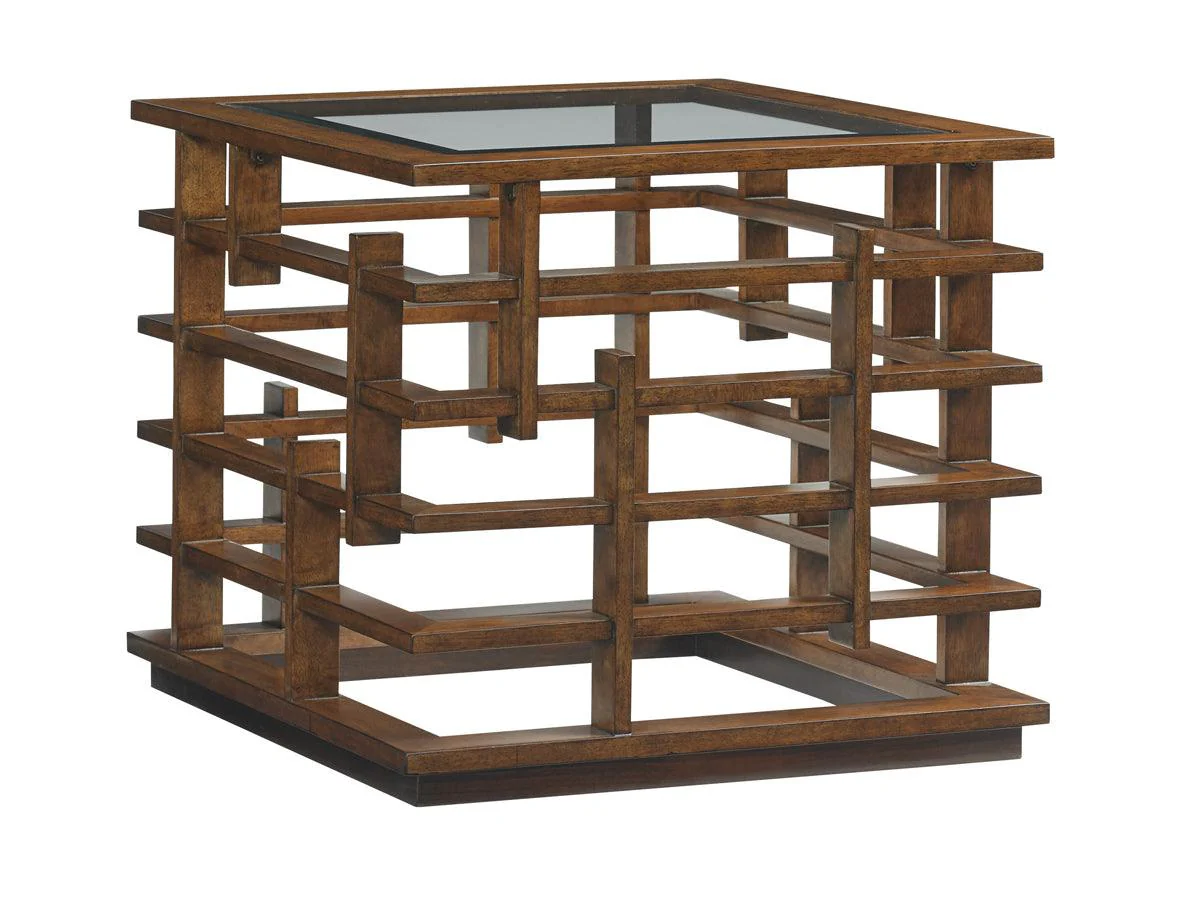 Island Fusion Nobu Square Lamp Table - Frankwebs