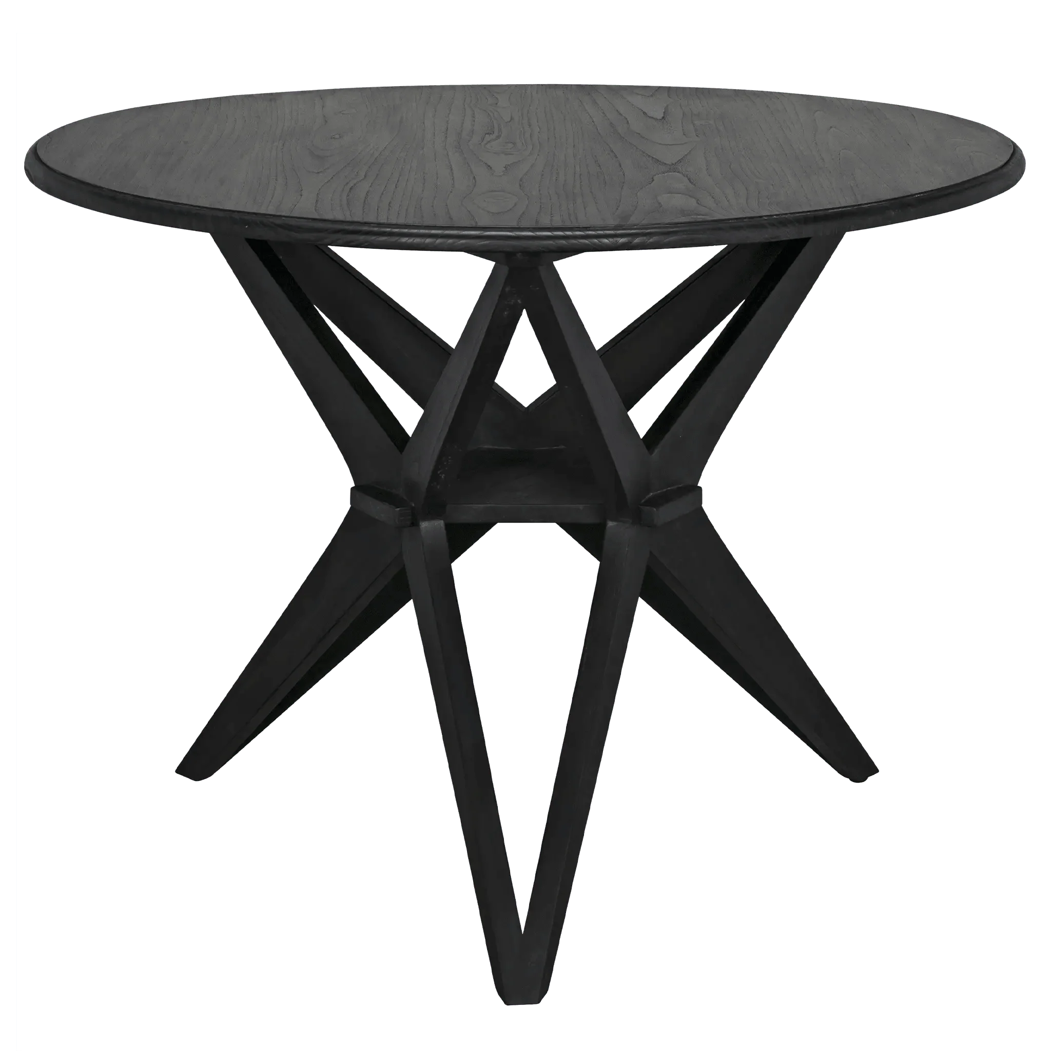 Victor Dining Table, Charcoal Black - Frankwebs