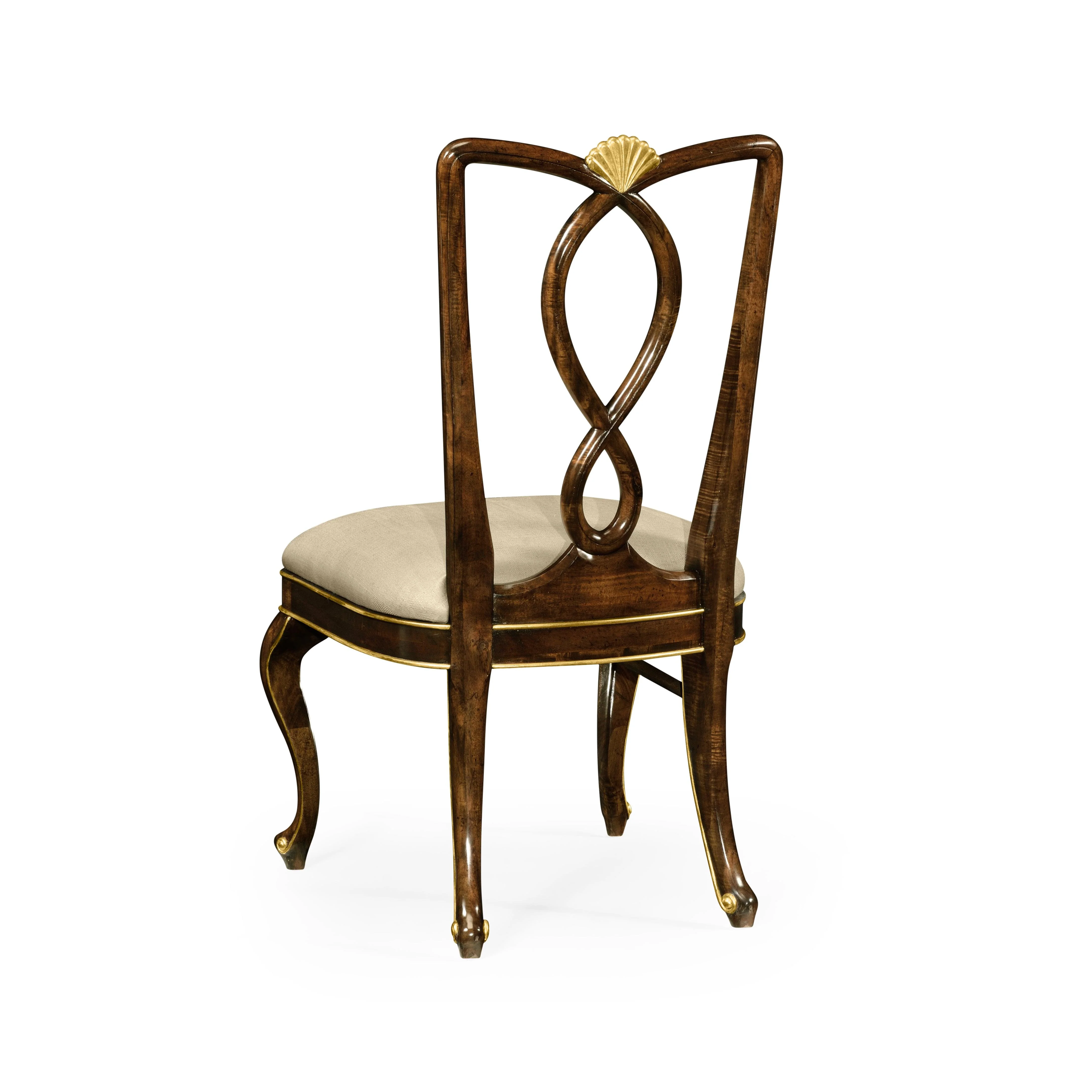 Traditional Accents Antique Mahogany Dining Side Chair - Set of 2 - Frankwebs