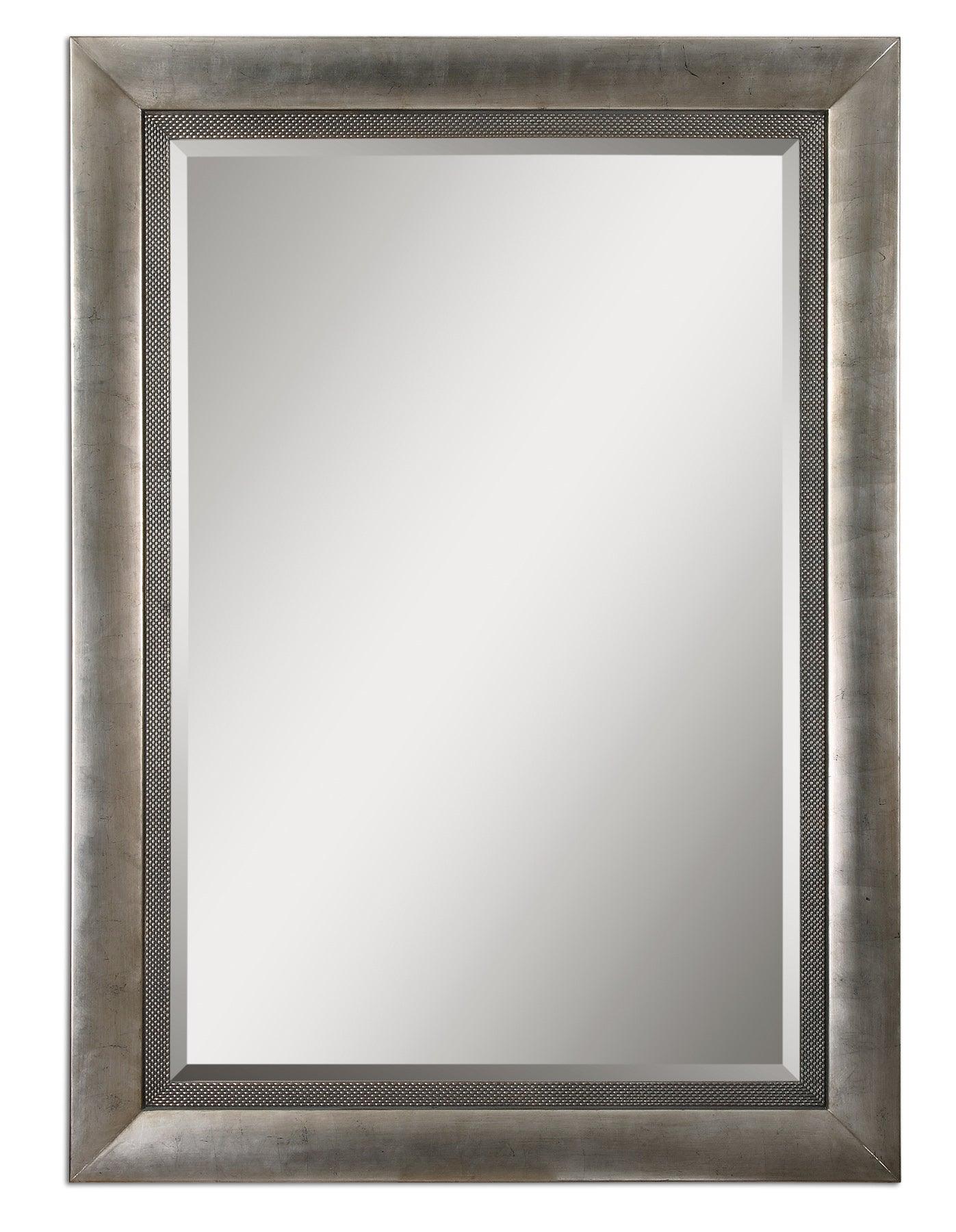 GILFORD ANTIQUE SILVER MIRROR - Frankwebs