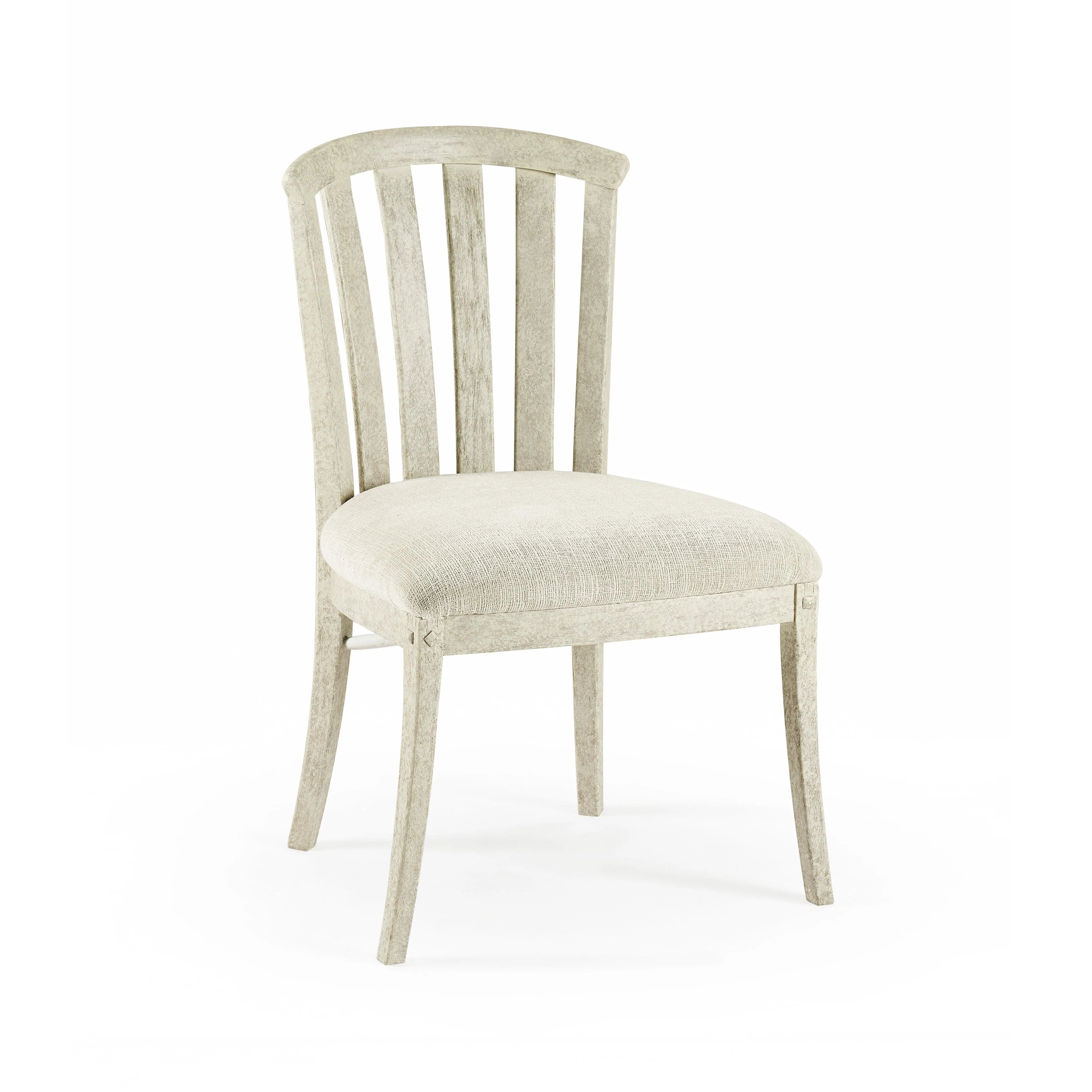 Casual Accents Whitewash Curved Back Chair - Frankwebs