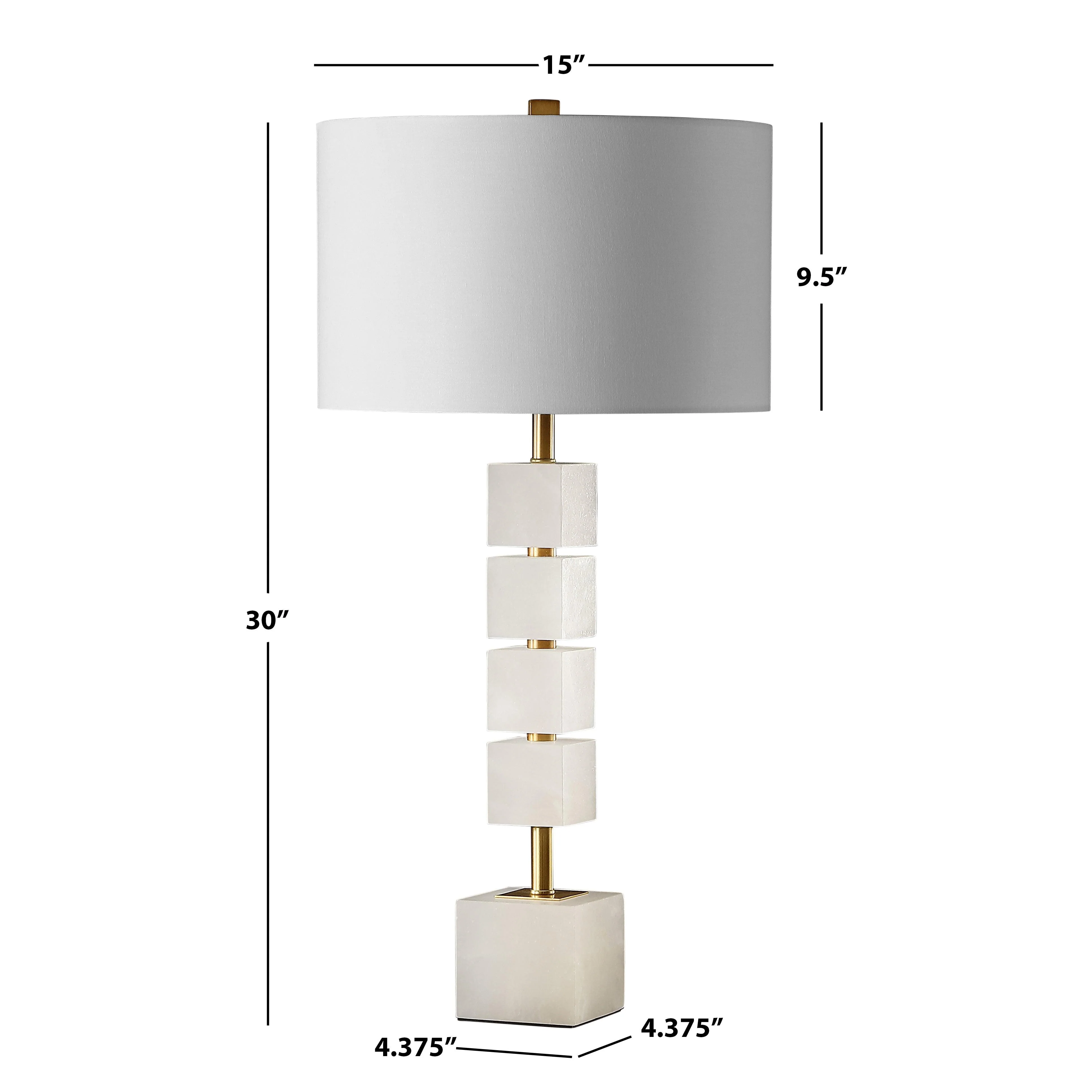 JOHNNY ALABASTER TABLE LAMP - Frankwebs