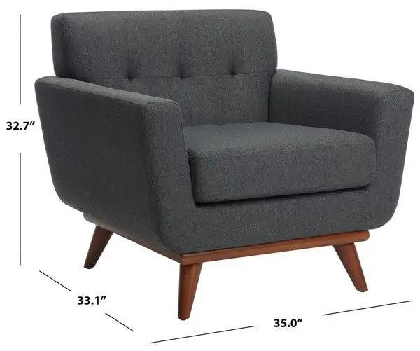 OPAL LINEN TUFTED ARM CHAIR - Frankwebs