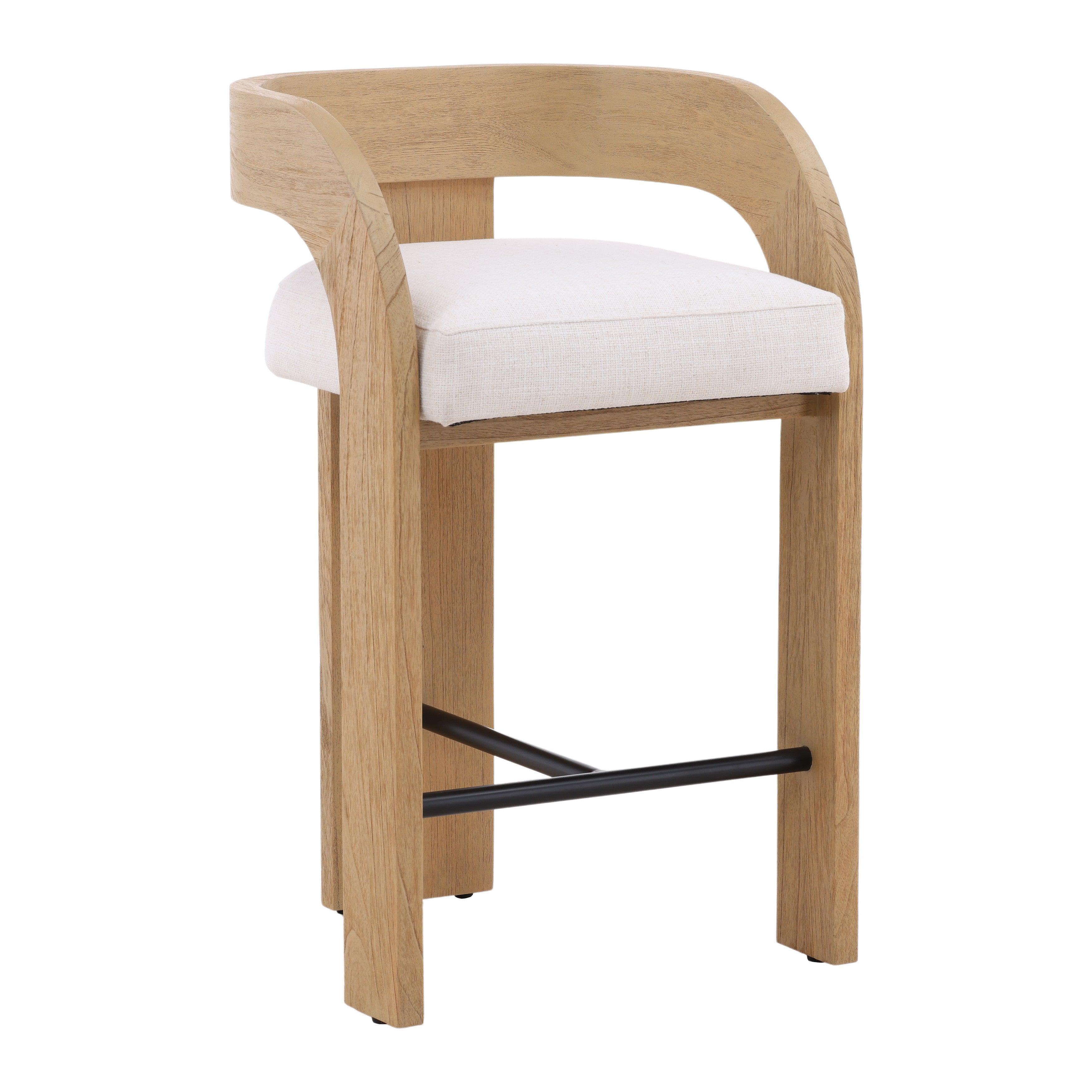 Tyler Counter Stool Cream - Frankwebs