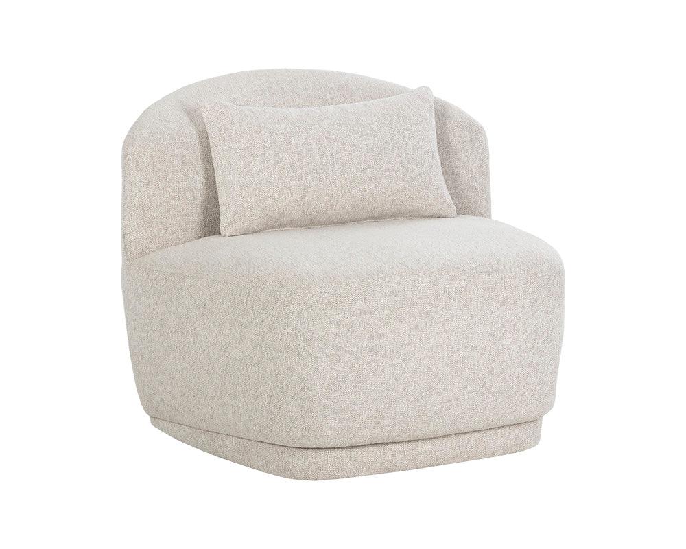 Soraya Swivel Armless Chair - Frankwebs