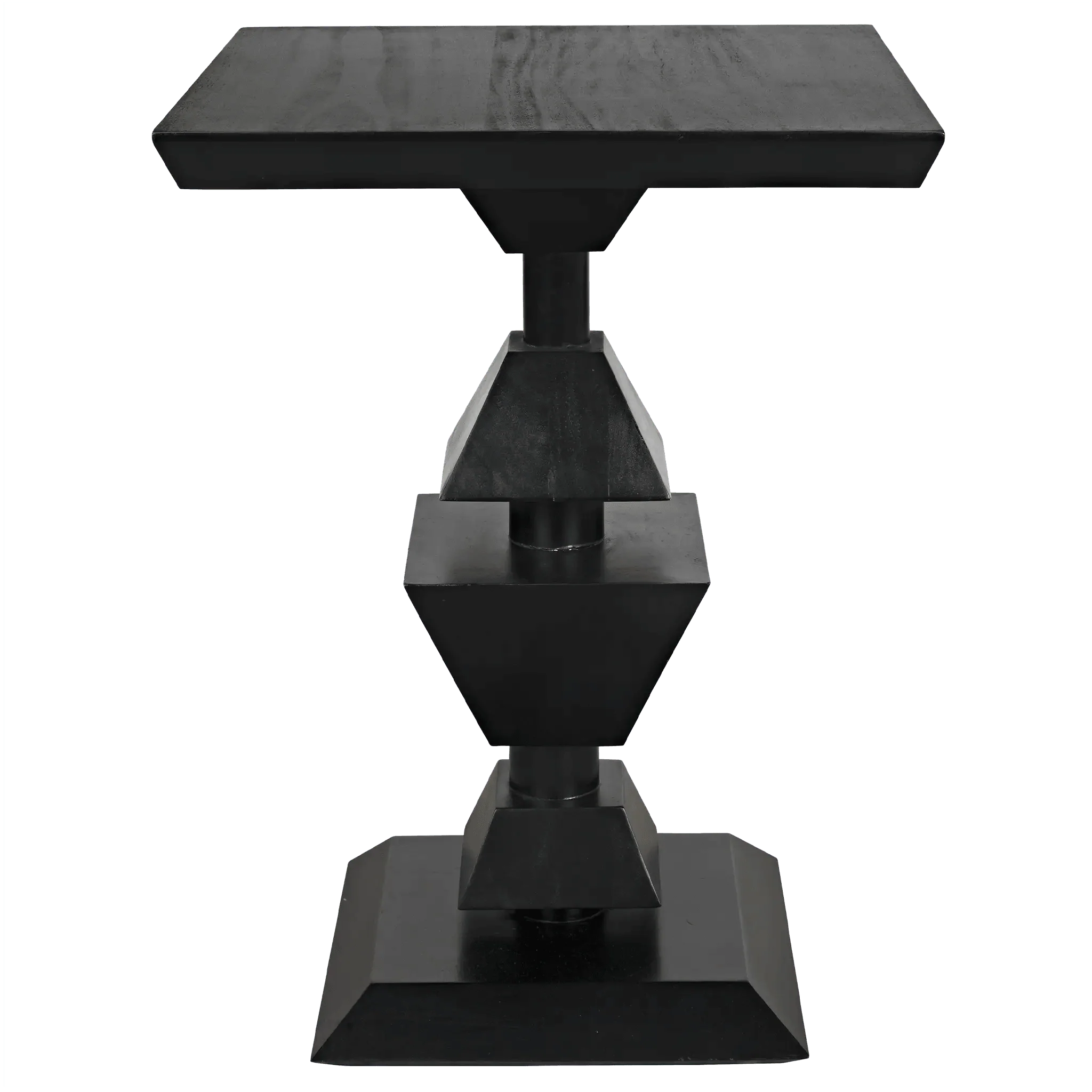 Majesty Side Table, Hand Rubbed Black - Frankwebs