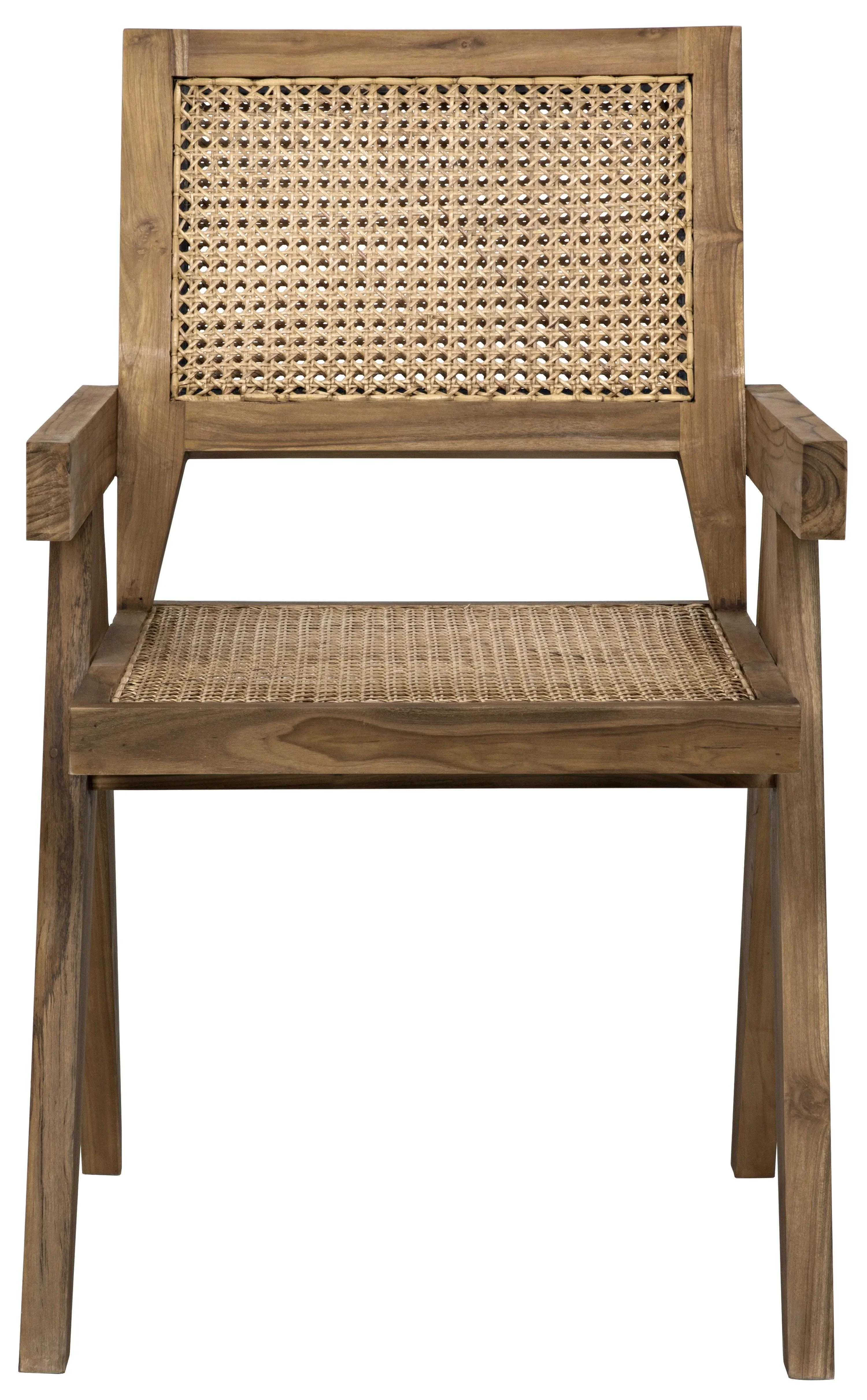Jude Chair with Caning, Teak - Frankwebs