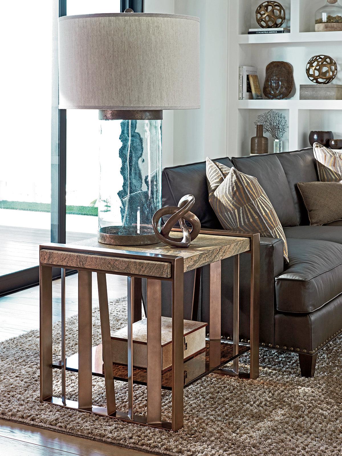 Zavala Intersect End Table - Frankwebs