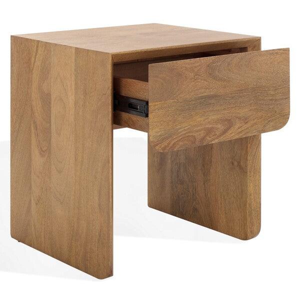 Grigorio 1 Drawer Wood Nightstand - Frankwebs