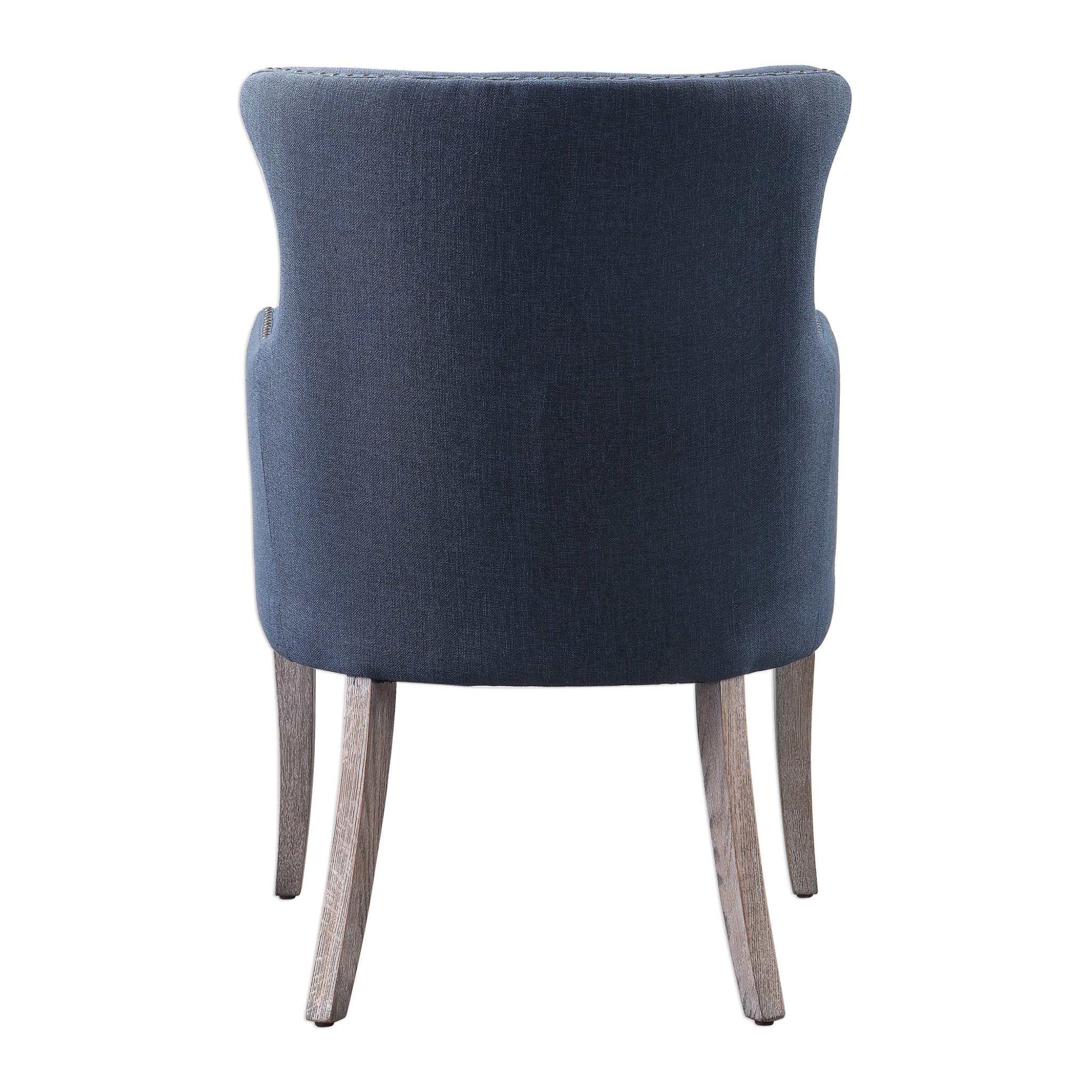 Yareena Blue Wing Chair - Frankwebs