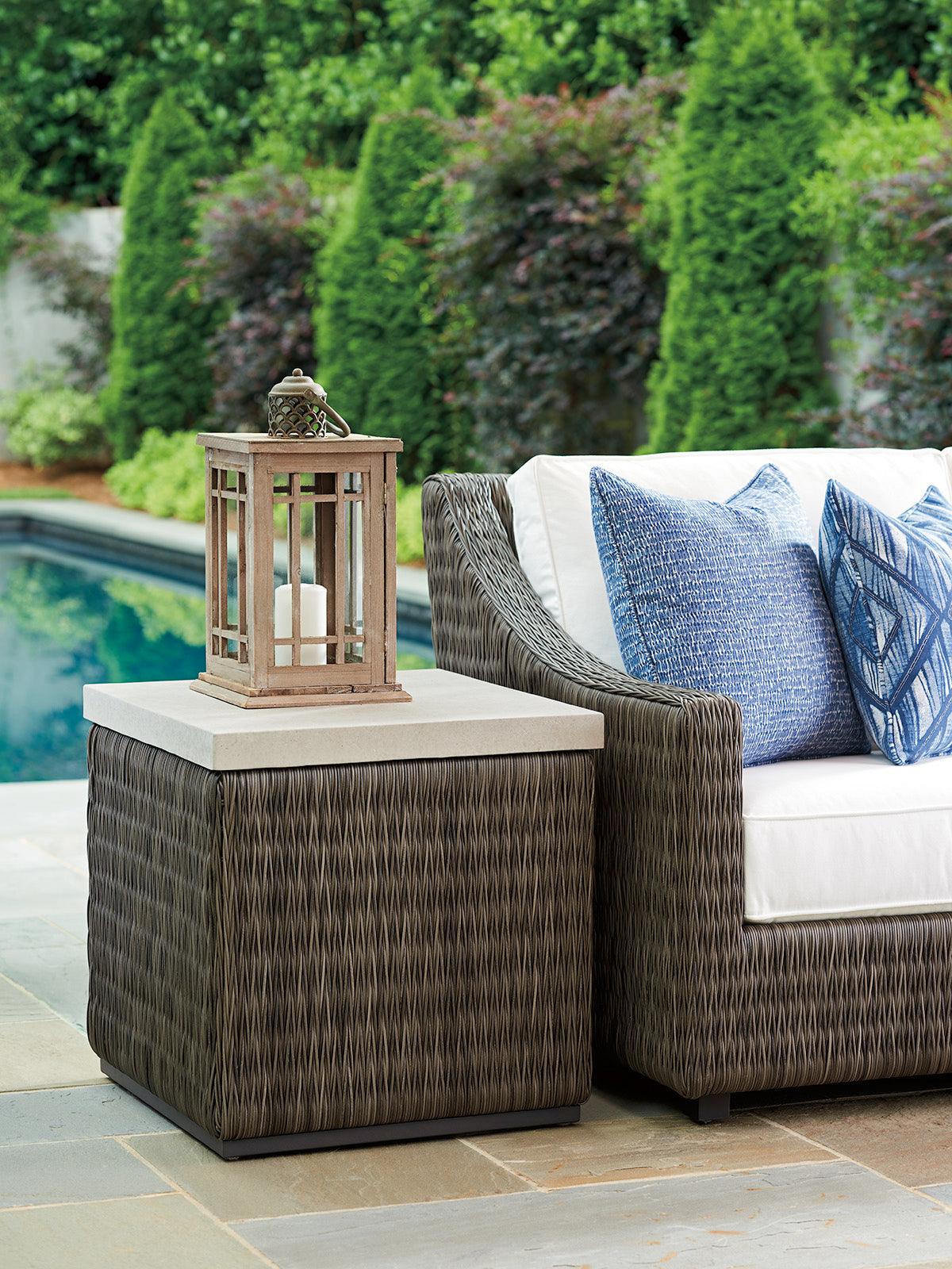 Ocean Terrace Square End Table - Frankwebs