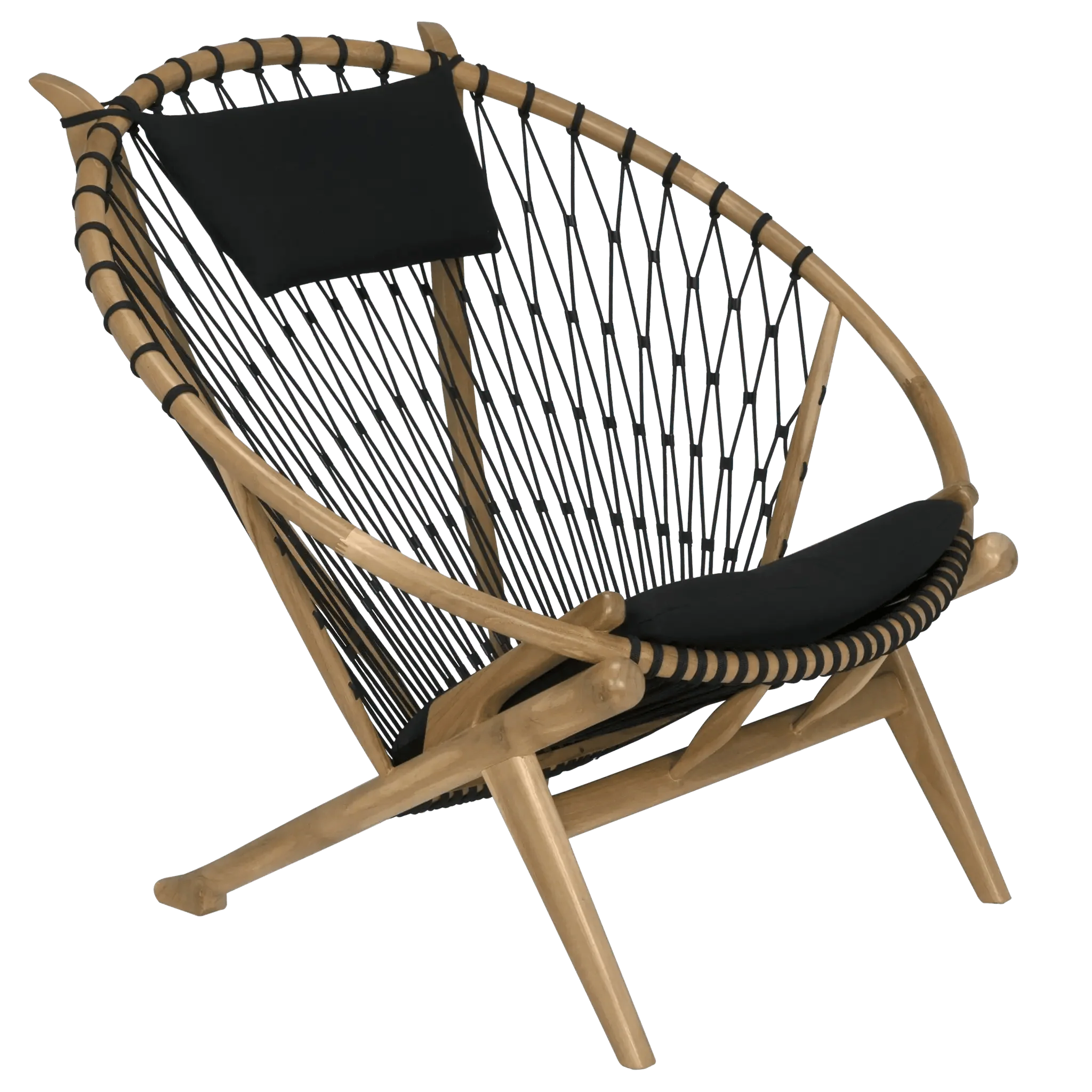 Mateo Chair, Bleached Teak - Frankwebs