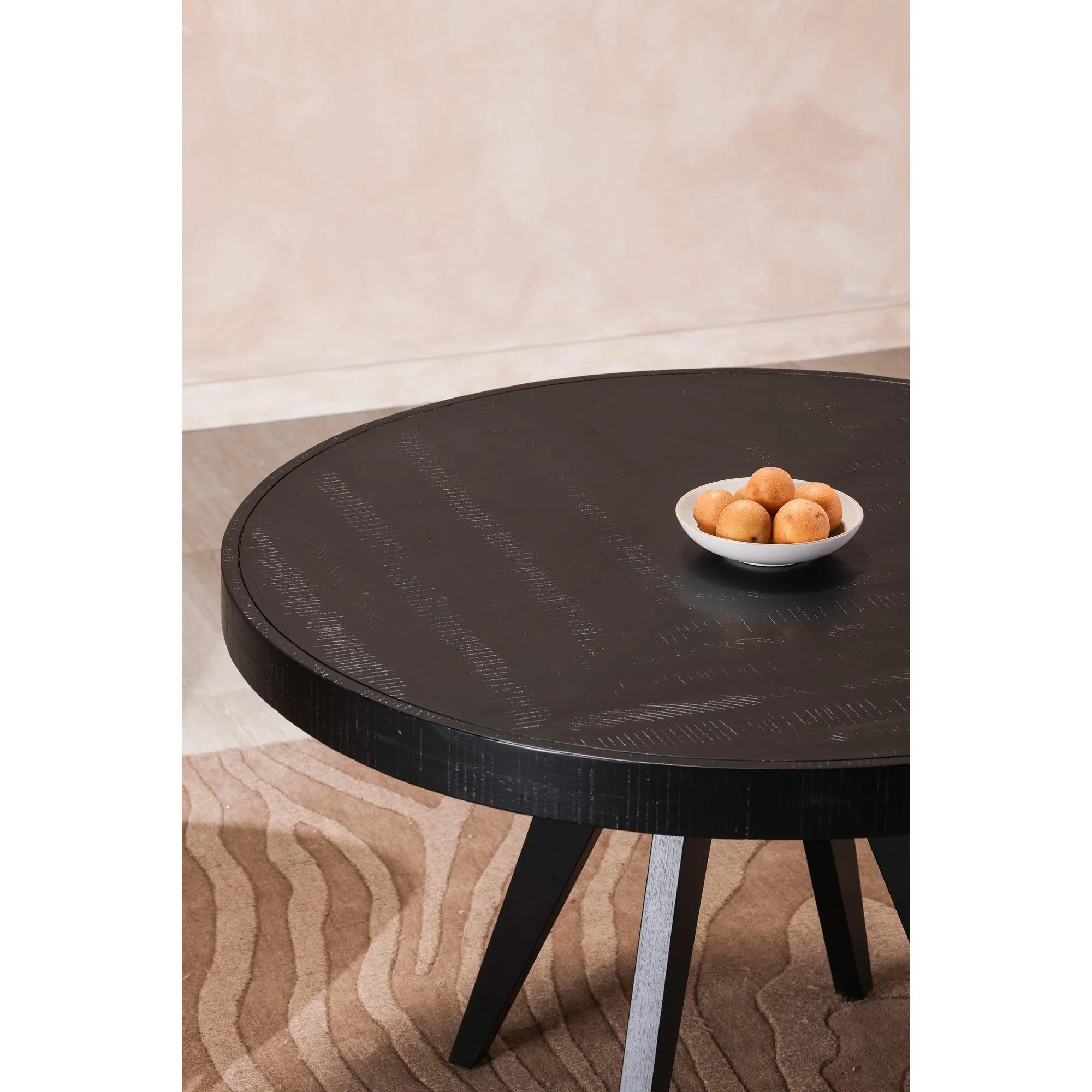 Parq Round Dining Table Black - Frankwebs