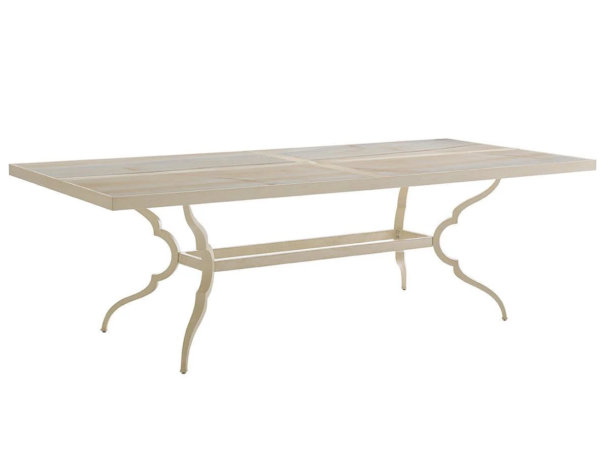 Misty Garden Dining Table W/Porcelain Top - Frankwebs