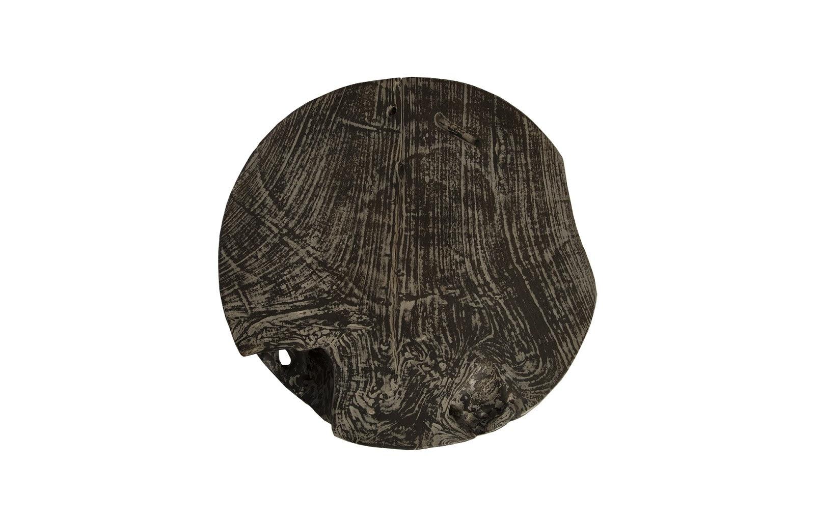 Side Table Black Wash, Round - Frankwebs