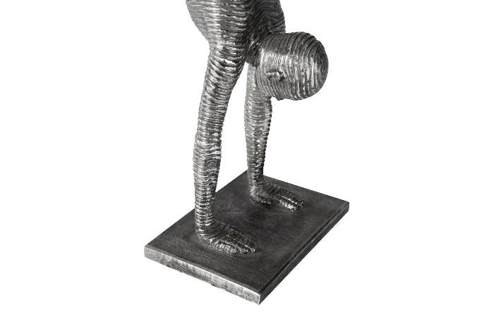 Handstand Sculpture, Aluminum, Small - Frankwebs