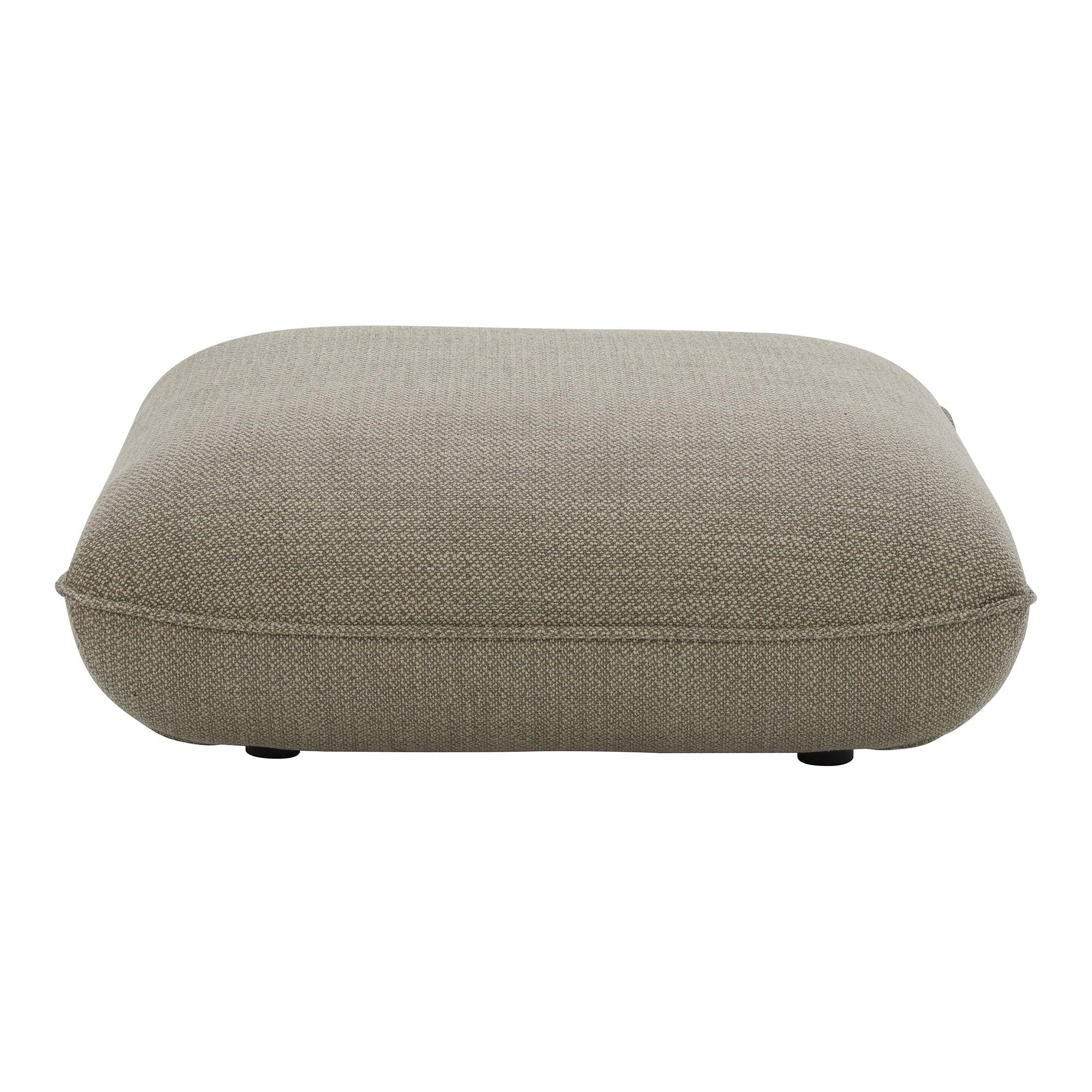 Zeppelin Ottoman Speckled Pumice - Frankwebs