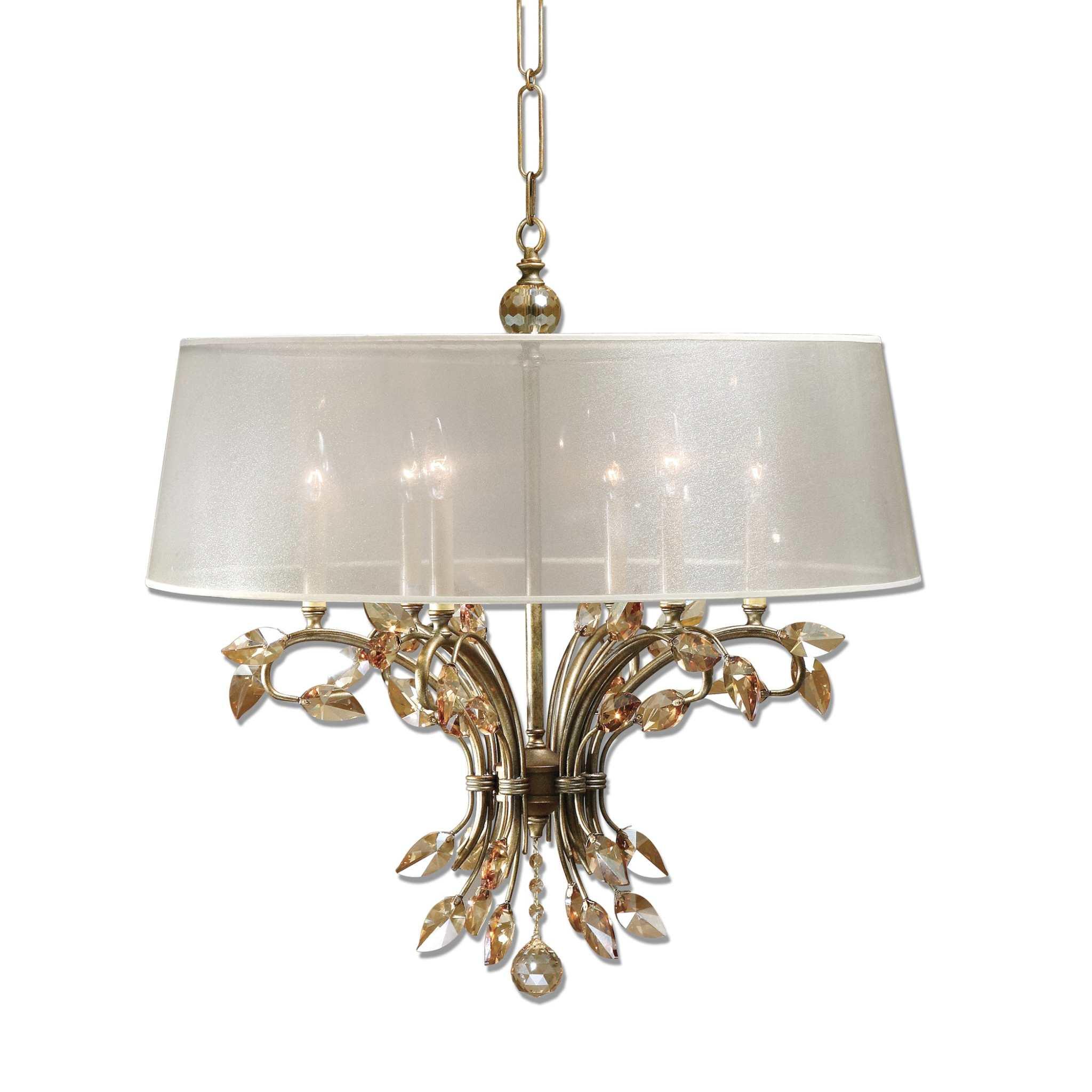 ALENYA 6 LT SHADE CHANDELIER - Frankwebs